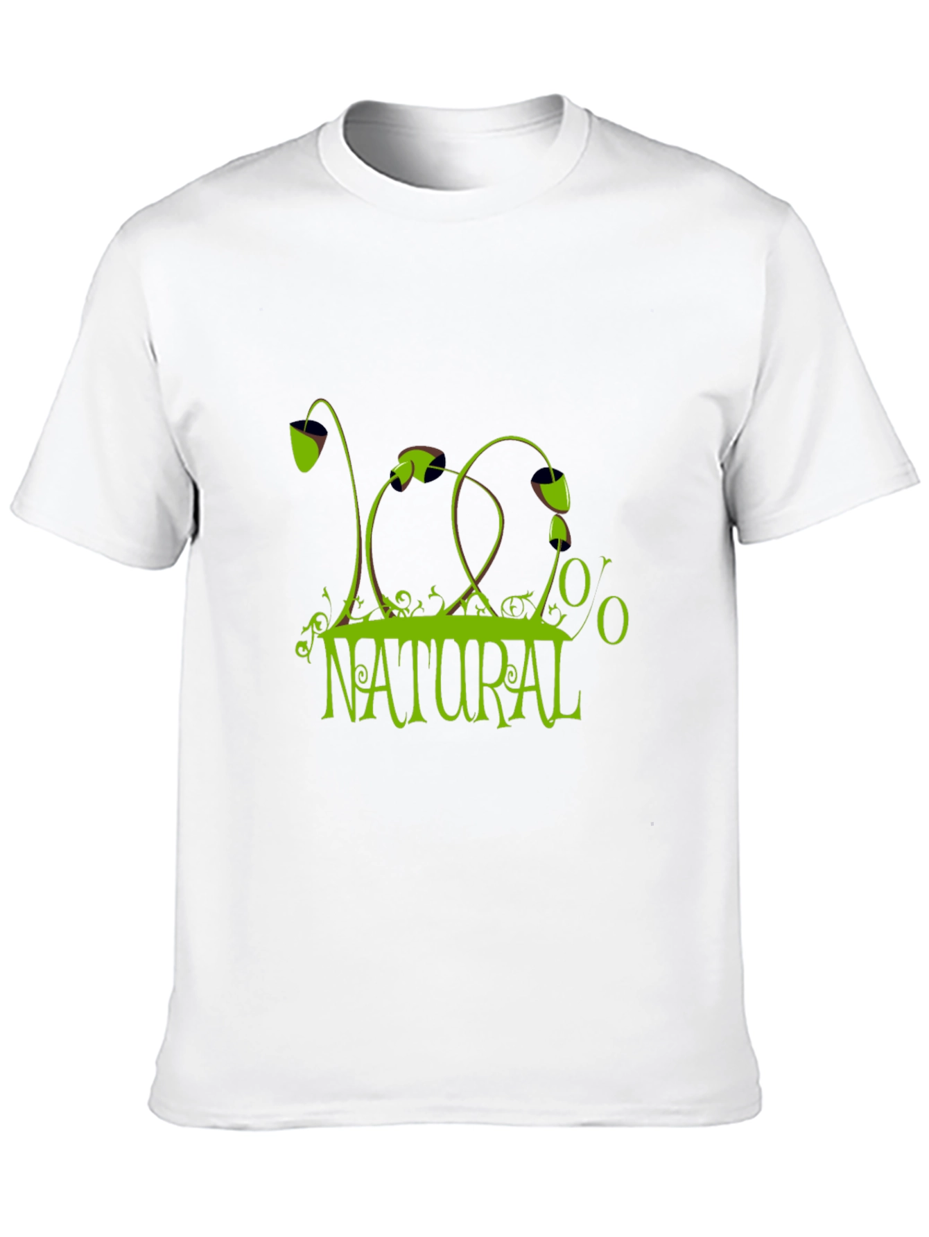 100% Natural Graphic T-Shirt - Eco-Friendly Style
