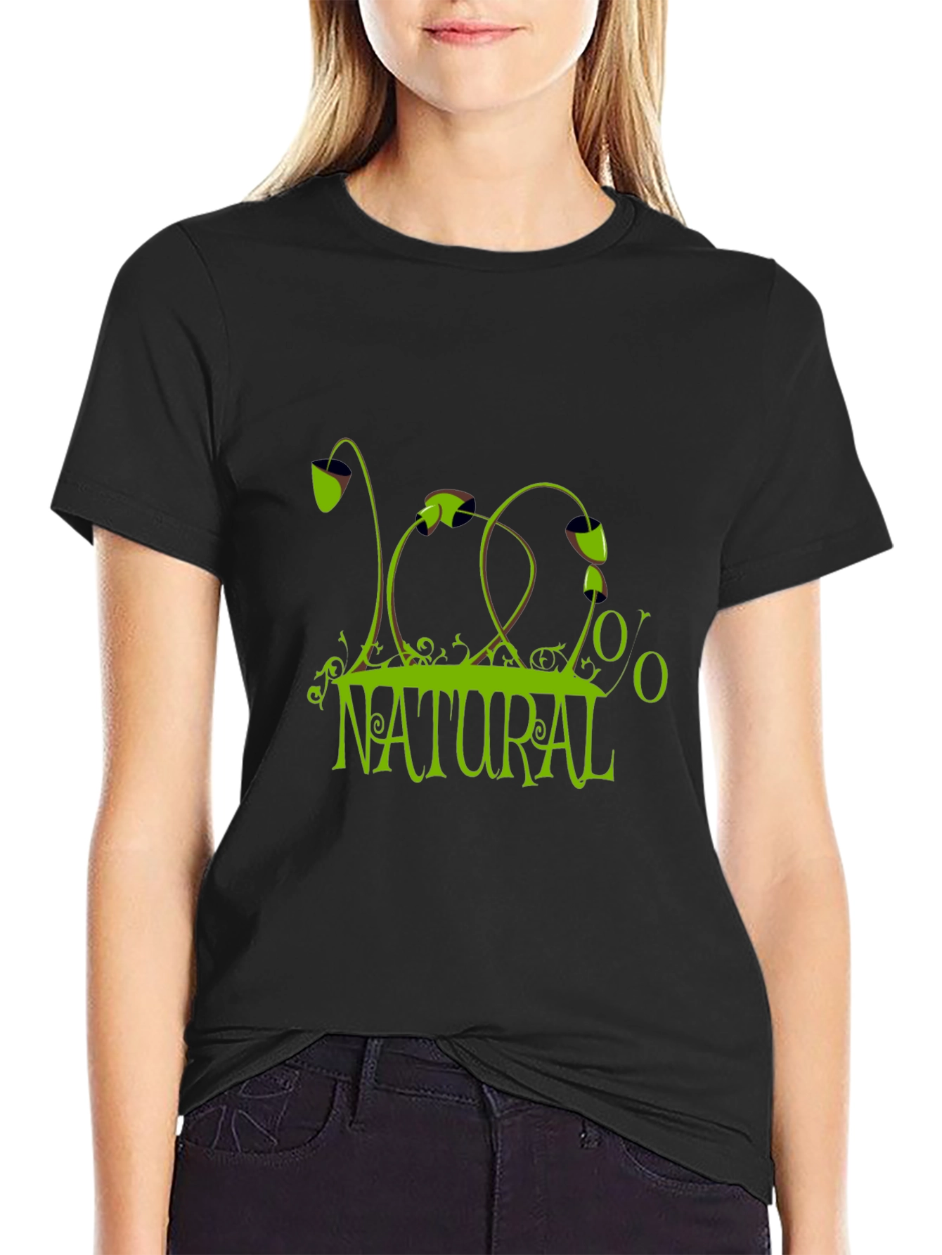100% Natural Graphic T-Shirt - Eco-Friendly Style