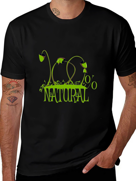 100% Natural Graphic T-Shirt - Eco-Friendly Style