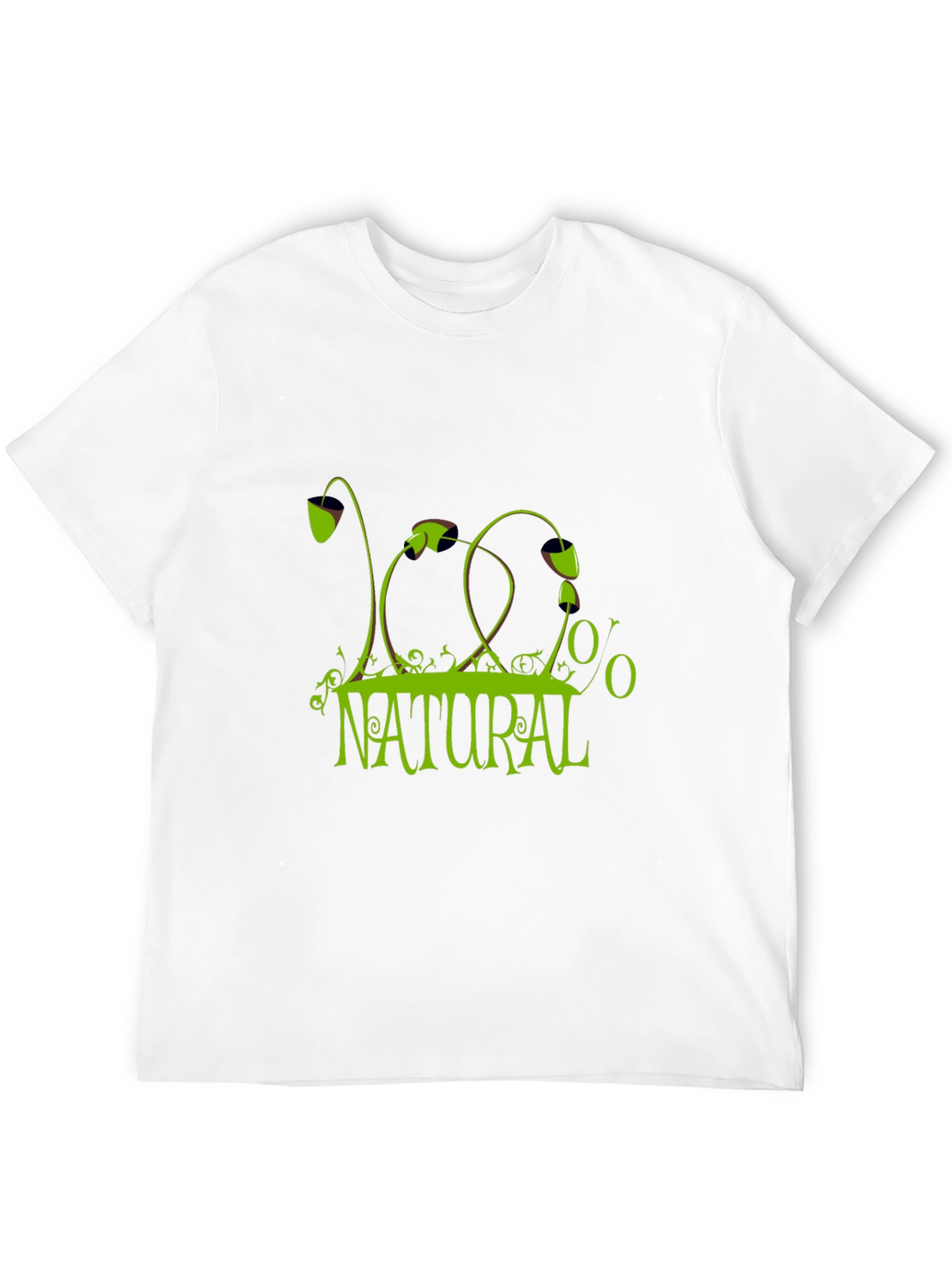 100% Natural Graphic T-Shirt - Eco-Friendly Style