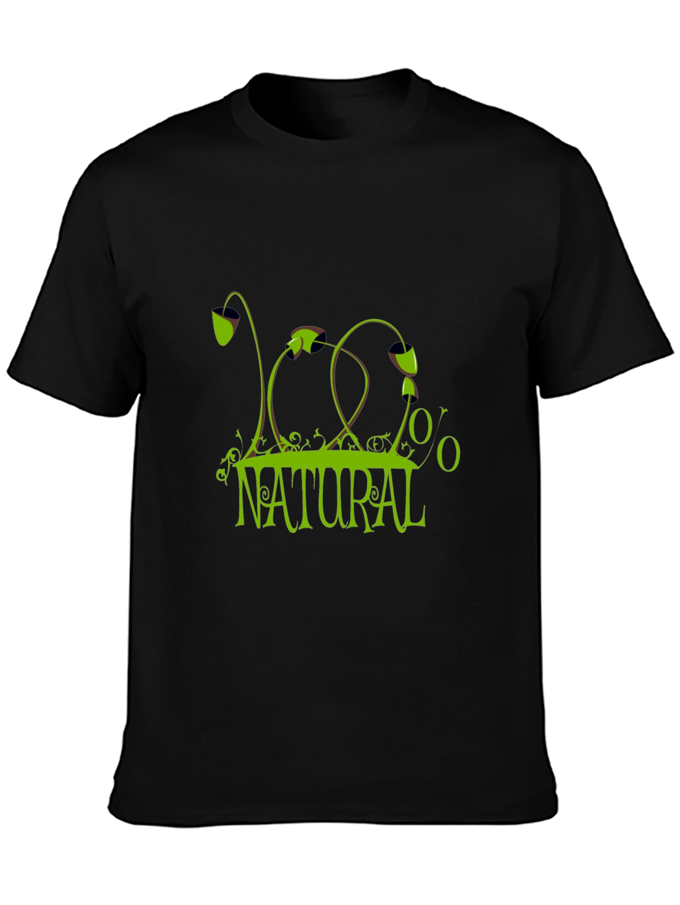 100% Natural Graphic T-Shirt - Eco-Friendly Style