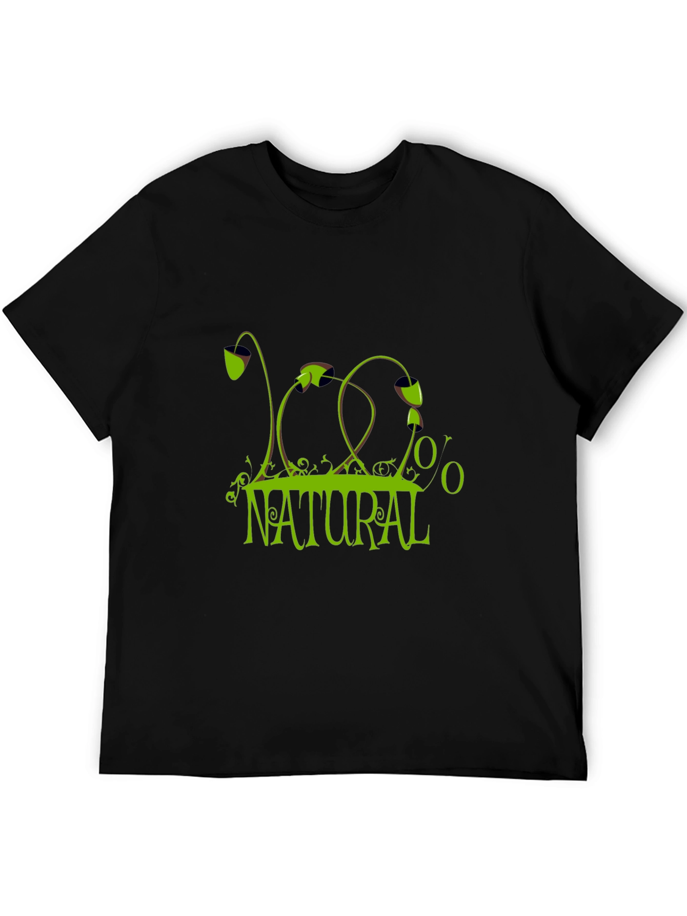 100% Natural Graphic T-Shirt - Eco-Friendly Style