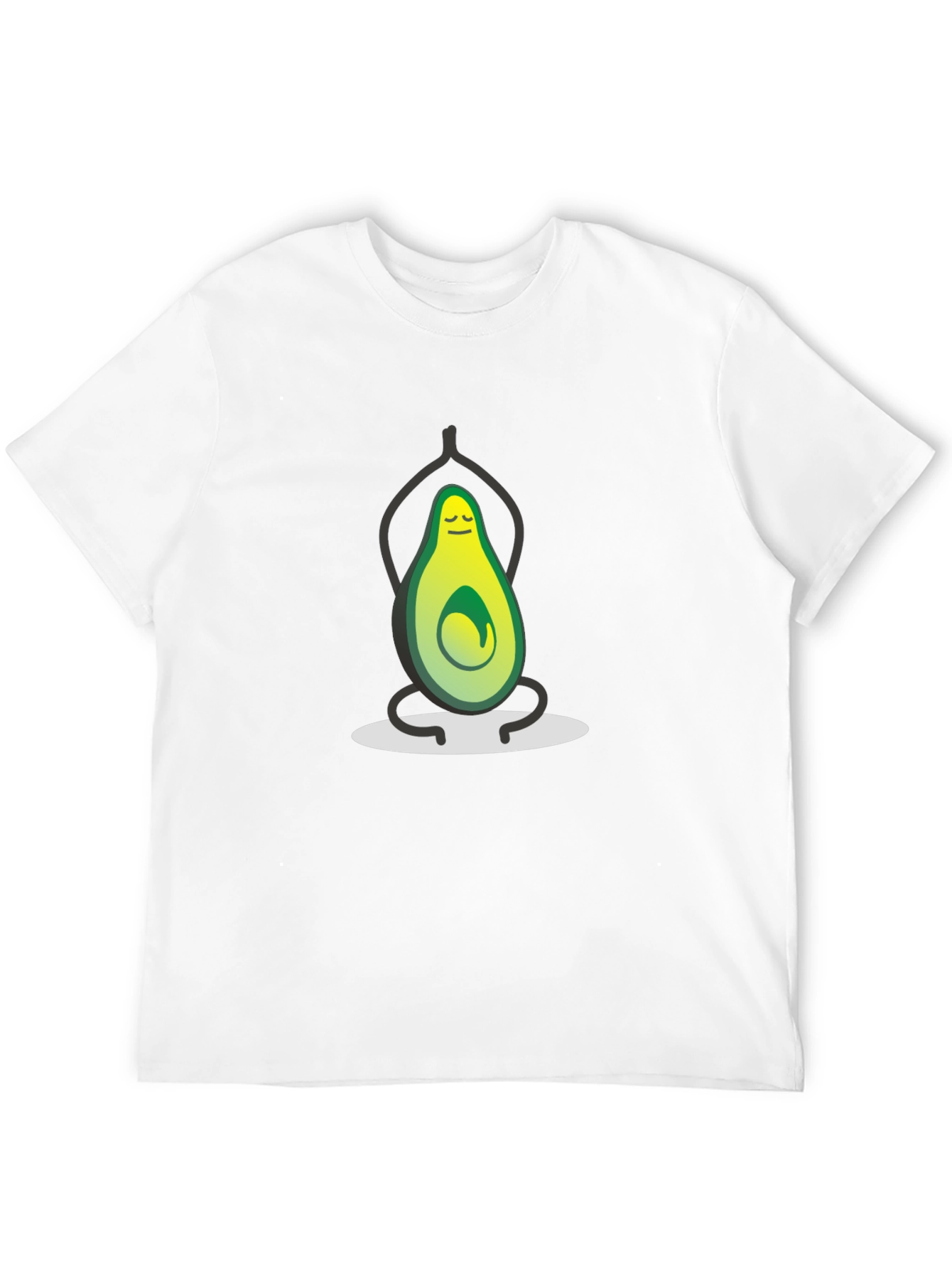Yoga Avocado Graphic T-Shirt