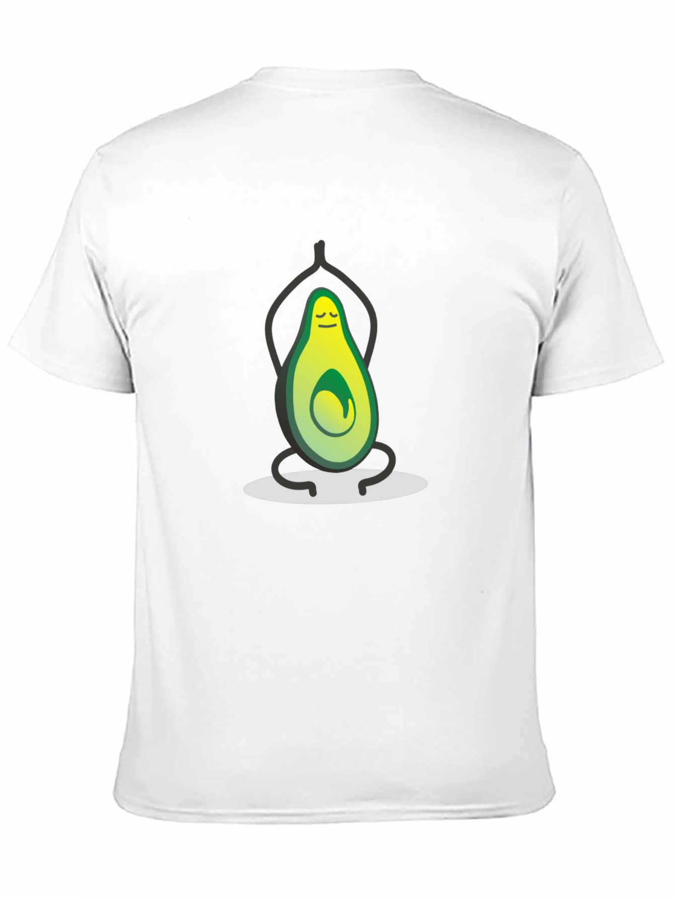 Yoga Avocado Graphic T-Shirt