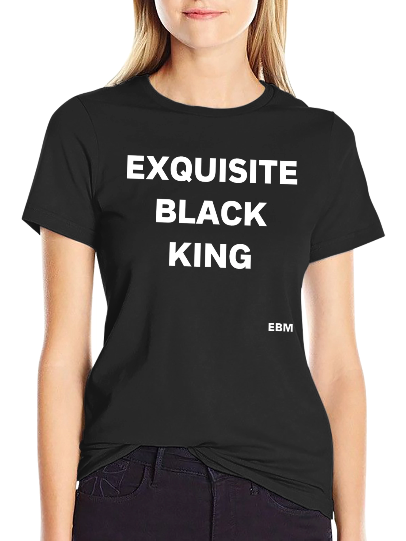 Exquisite Black King Graphic Tee
