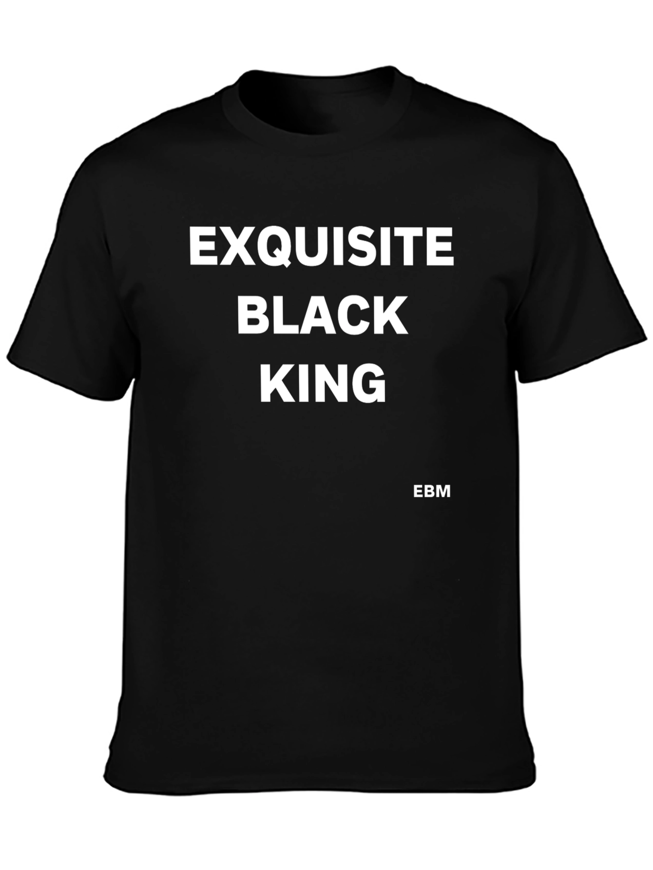 Exquisite Black King Graphic Tee