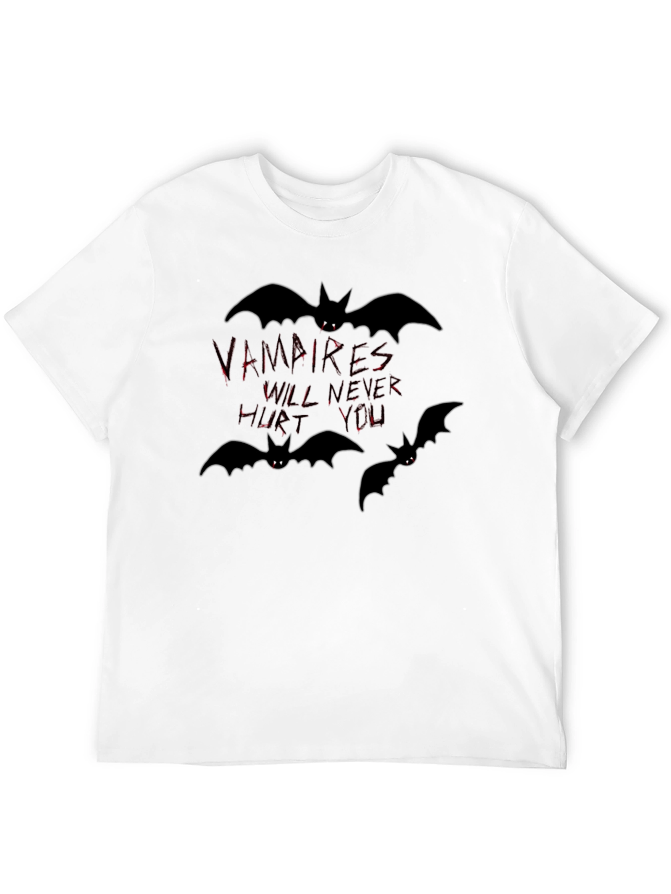 Vampires Will Never Hurt You Black T-Shirt