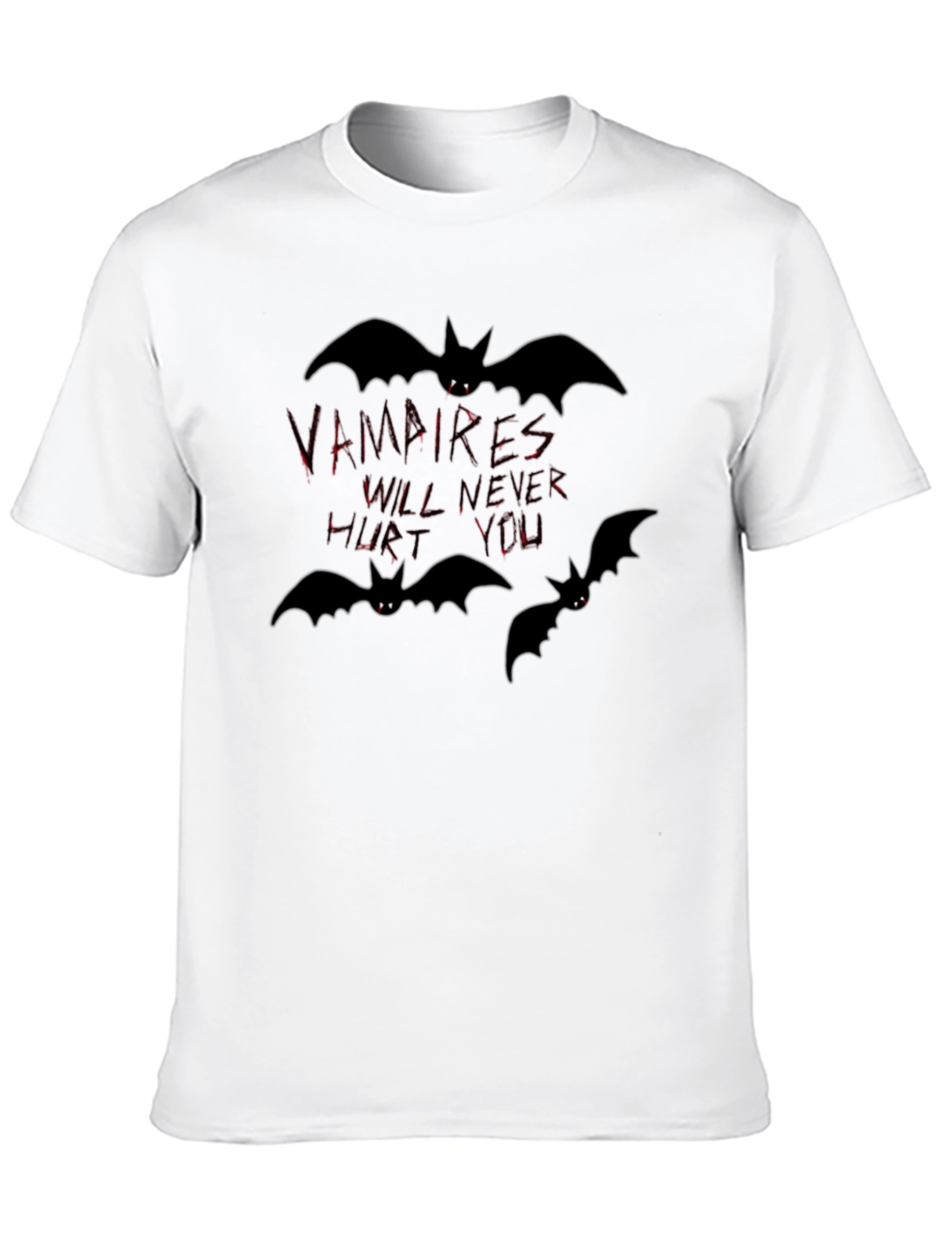 Vampires Will Never Hurt You Black T-Shirt