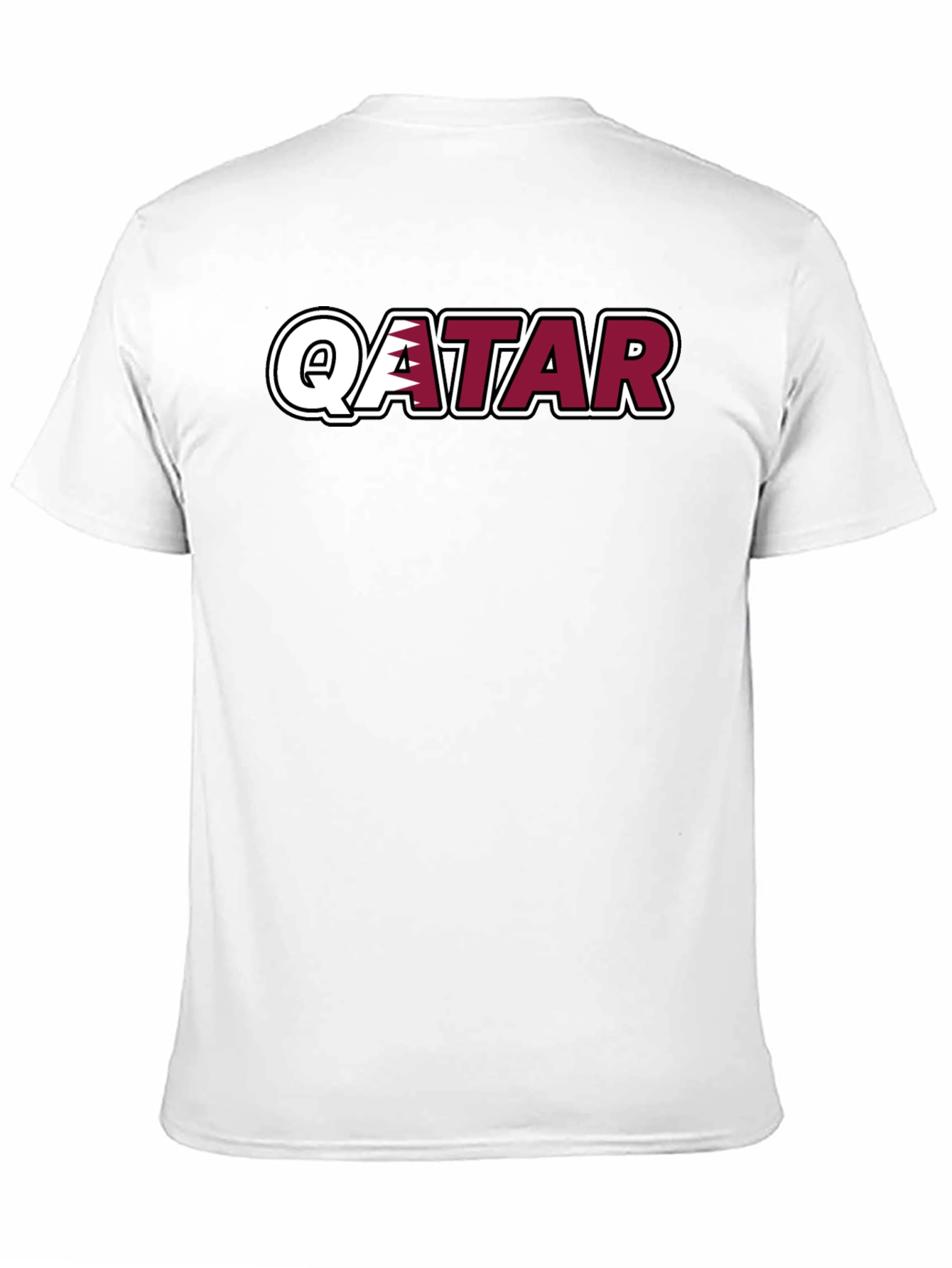 Qatar T-Shirt - Black Crew Neck