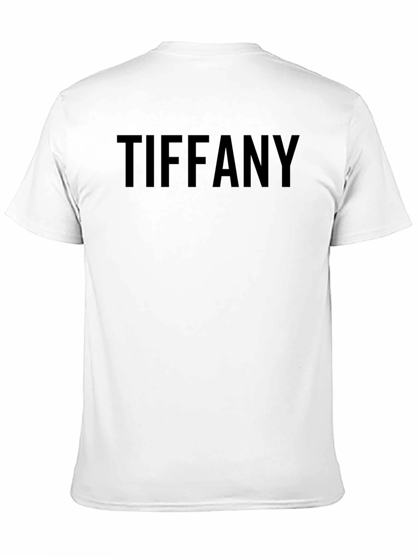 Tiffany Black T-Shirt - Unisex Style