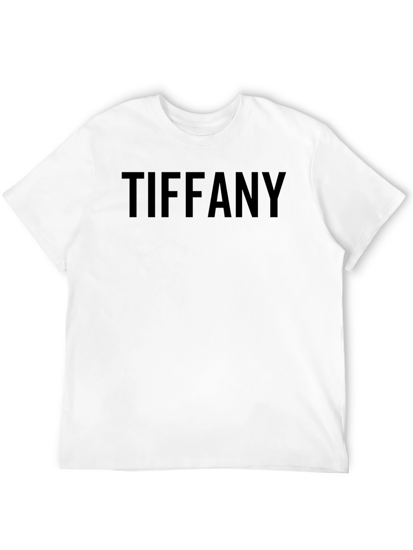 Tiffany Black T-Shirt - Unisex Style