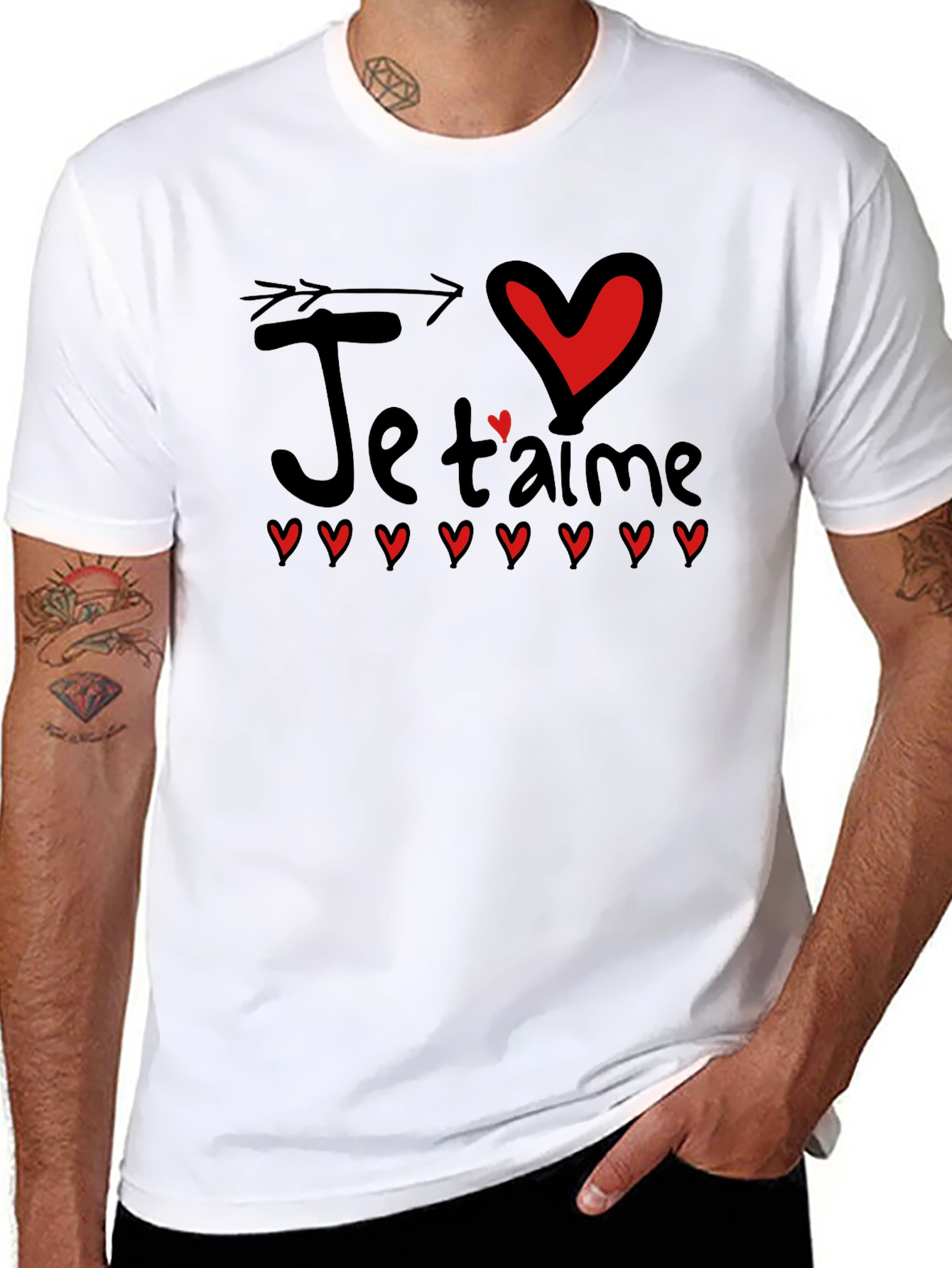 Je taime T-Shirt - French Love Tee