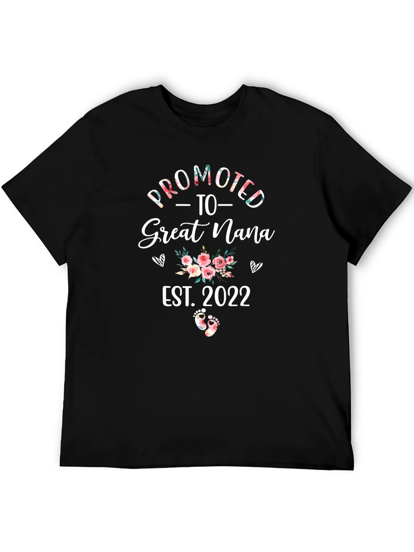 Promoted to Great Nana EST. 2022 T-Shirt
