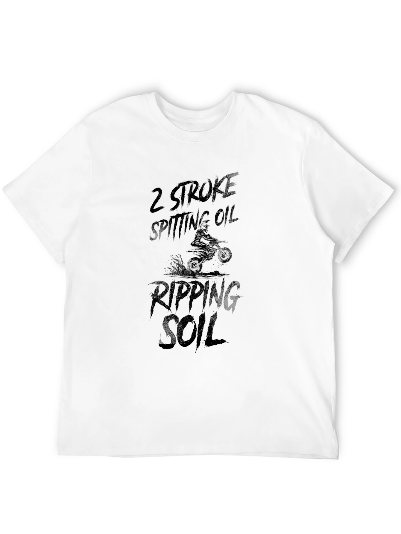 2 Stroke Spitting Oil Graphic Tee