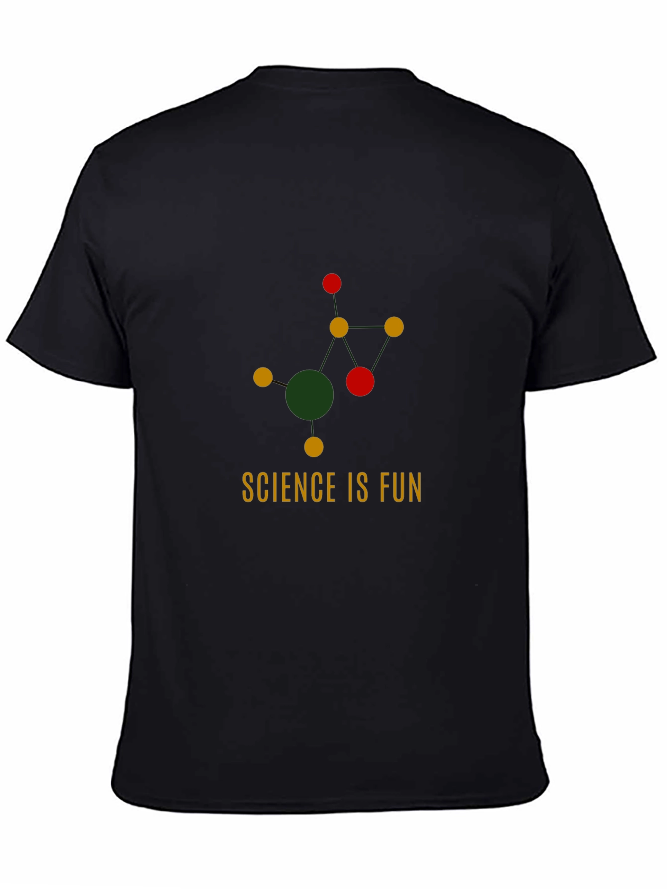 Science is Fun T-Shirt - Black Cotton Tee