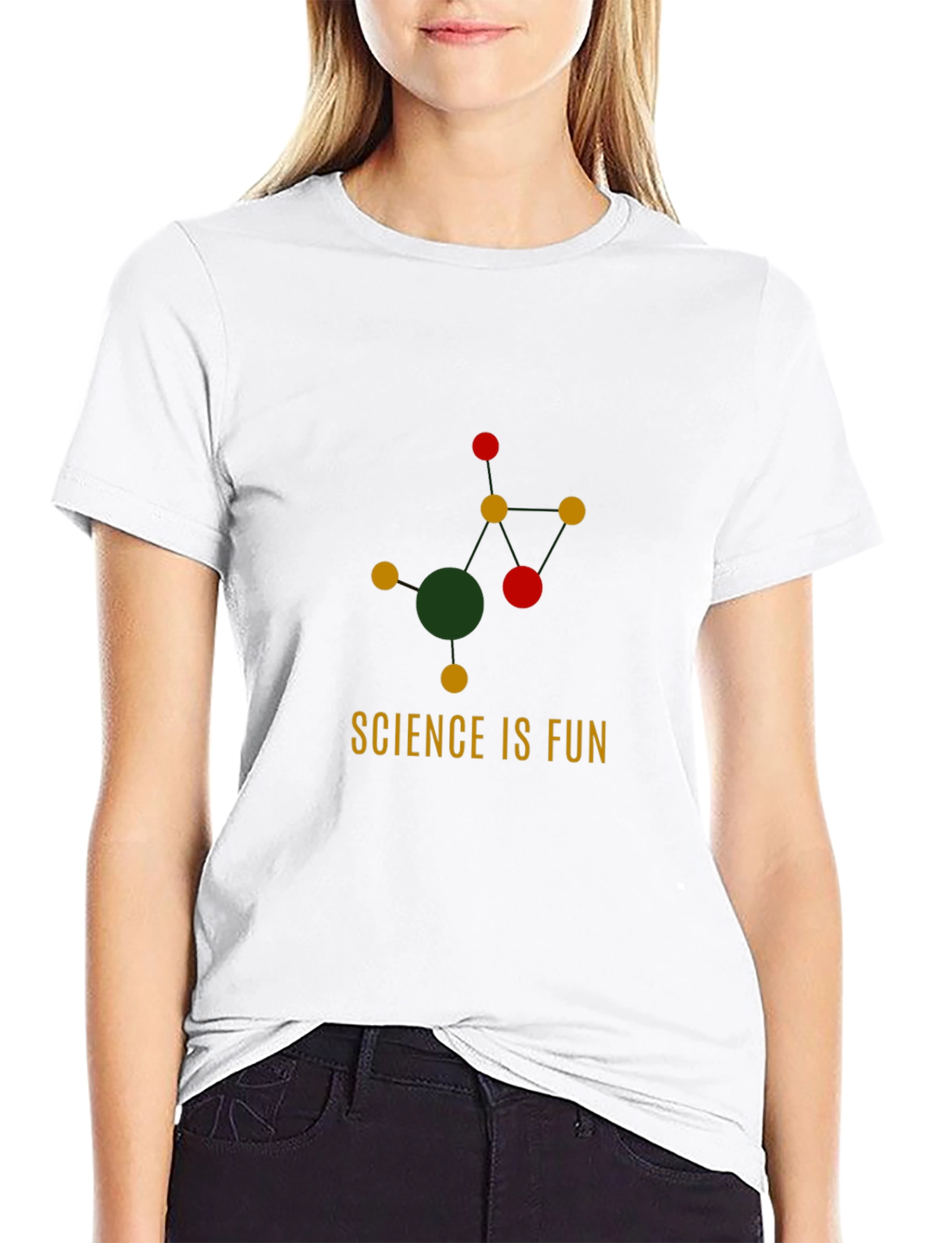 Science is Fun T-Shirt - Black Cotton Tee