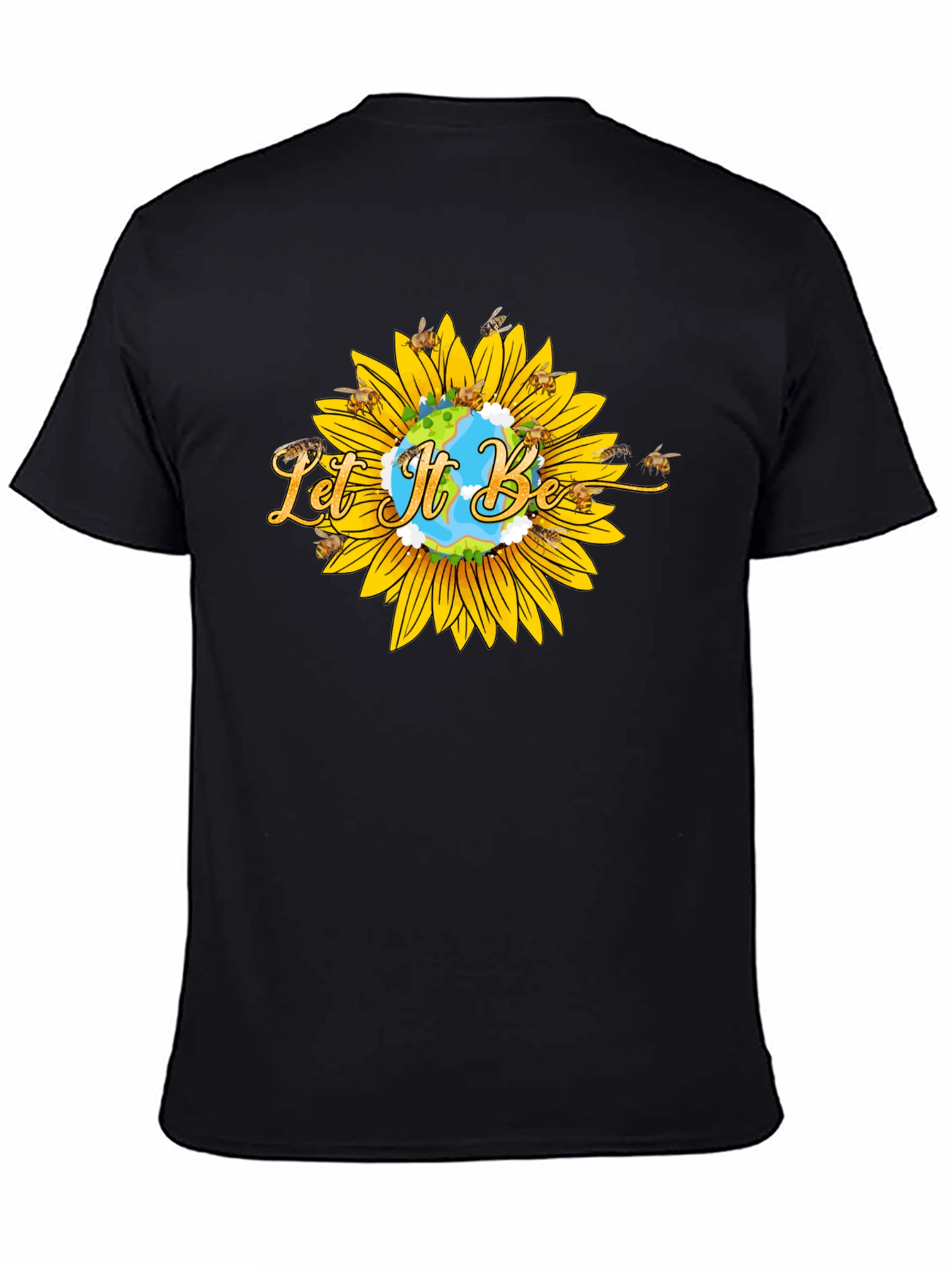 Let It Be Sunflower T-Shirt