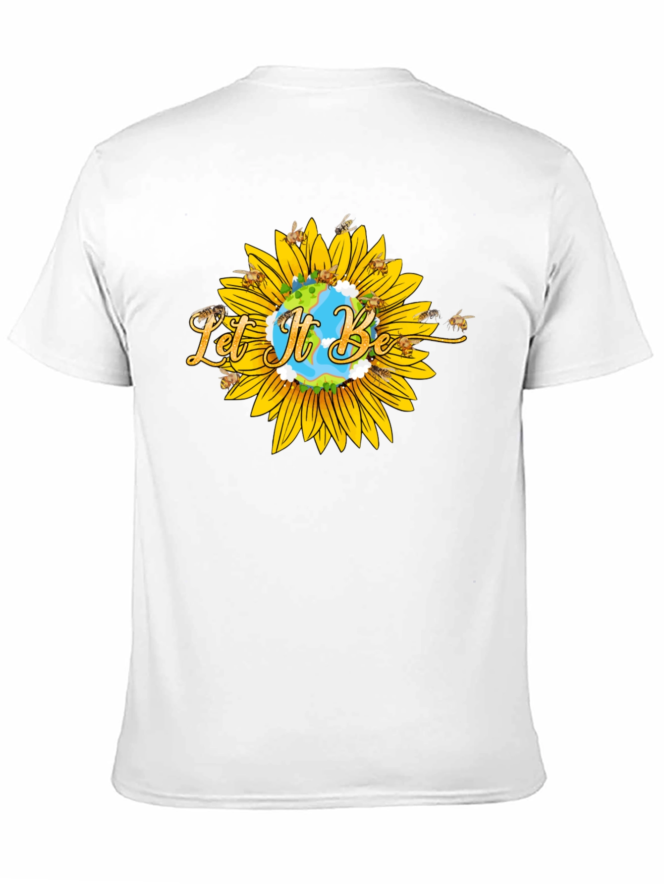 Let It Be Sunflower T-Shirt