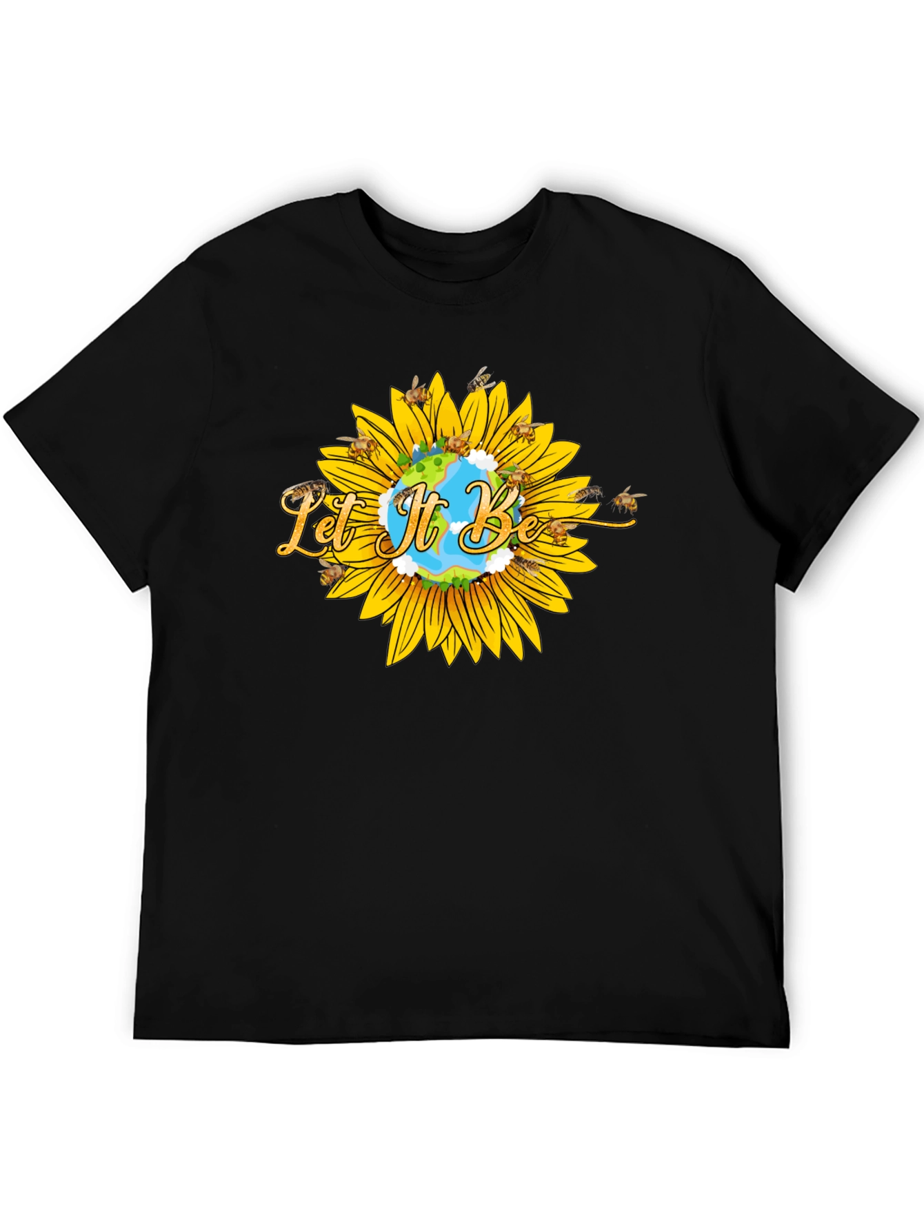 Let It Be Sunflower T-Shirt