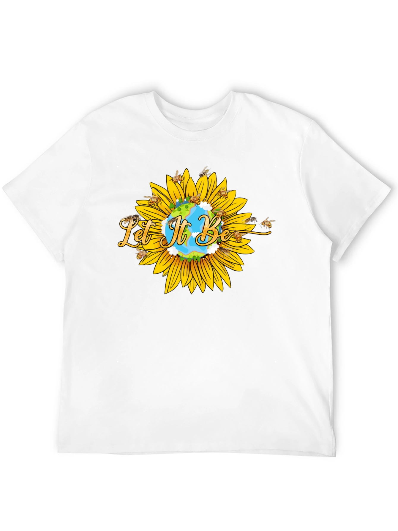 Let It Be Sunflower T-Shirt
