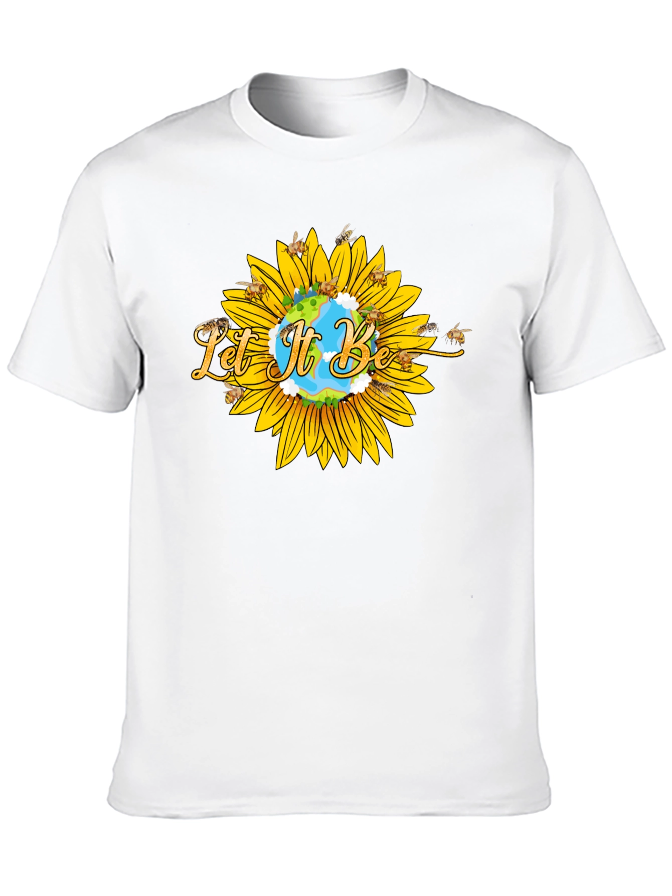 Let It Be Sunflower T-Shirt