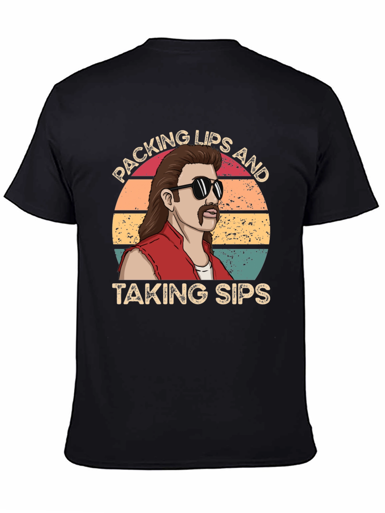 Packing Lips & Taking Sips T-Shirt