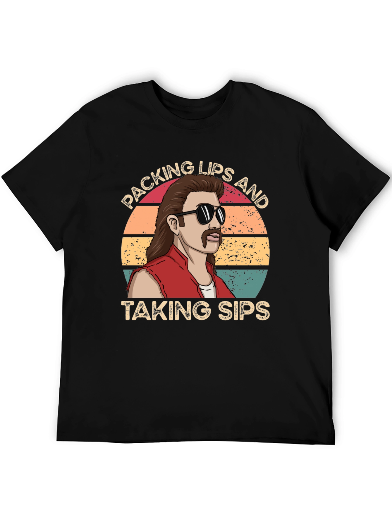 Packing Lips & Taking Sips T-Shirt