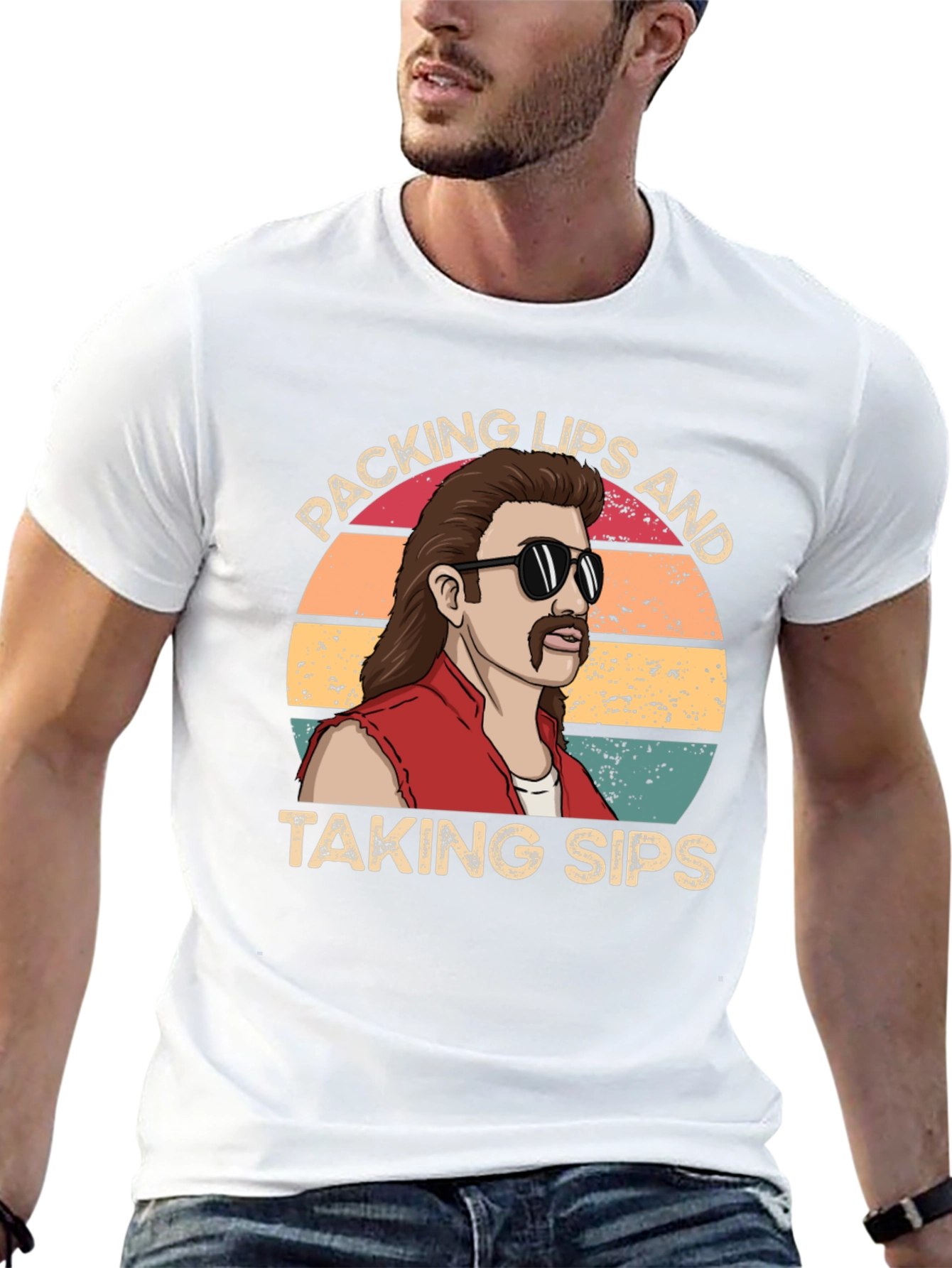 Packing Lips & Taking Sips T-Shirt