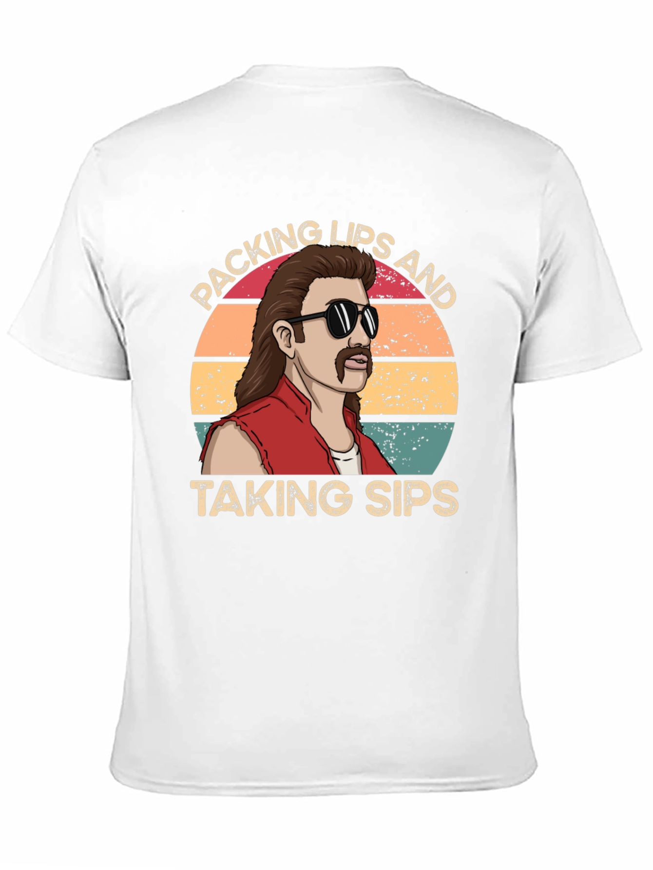 Packing Lips & Taking Sips T-Shirt