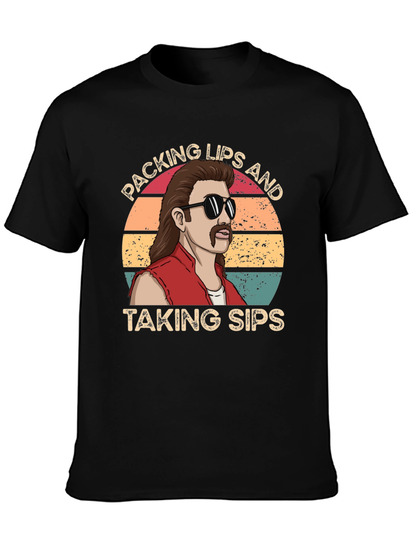 Packing Lips & Taking Sips T-Shirt