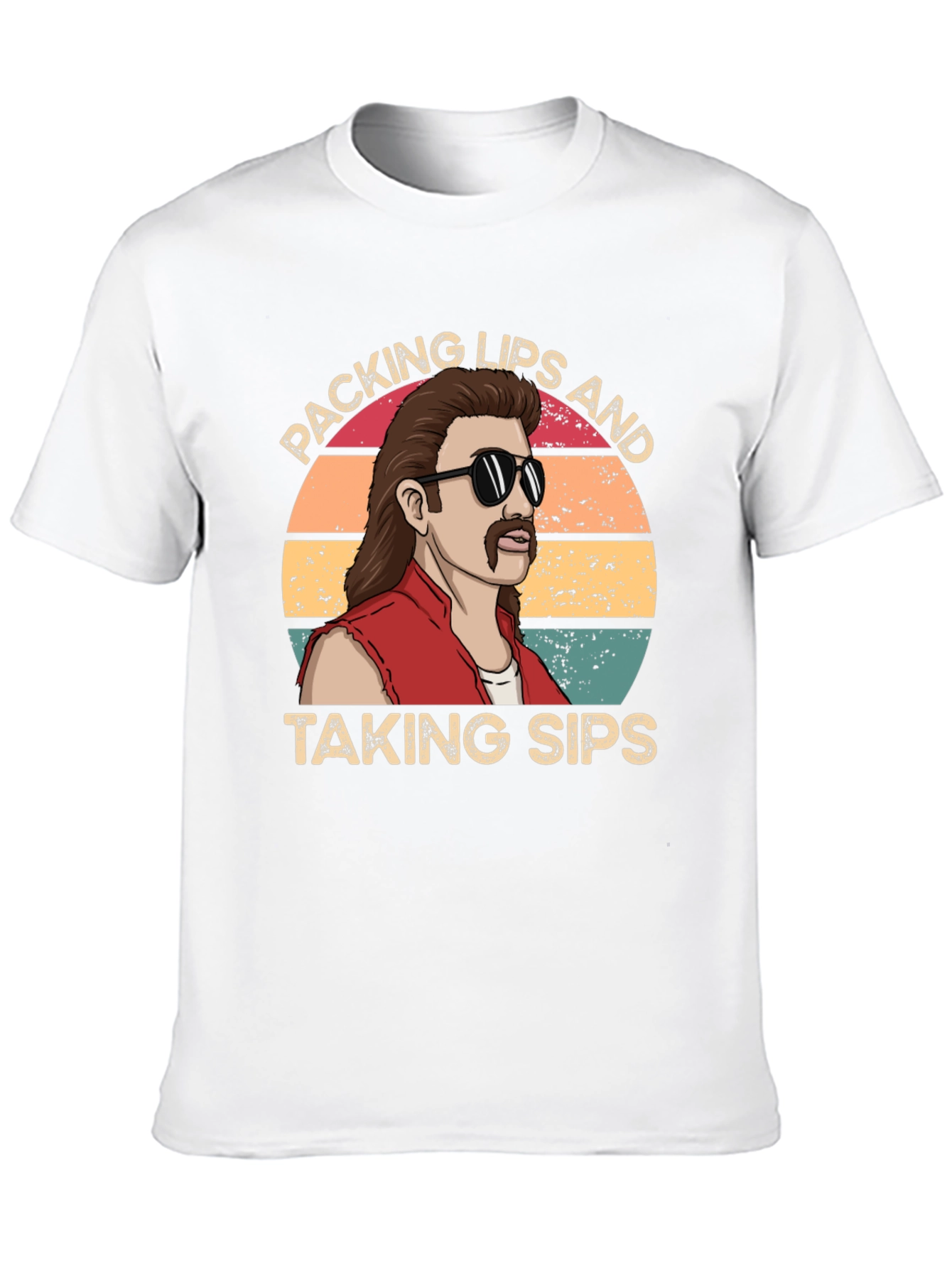 Packing Lips & Taking Sips T-Shirt