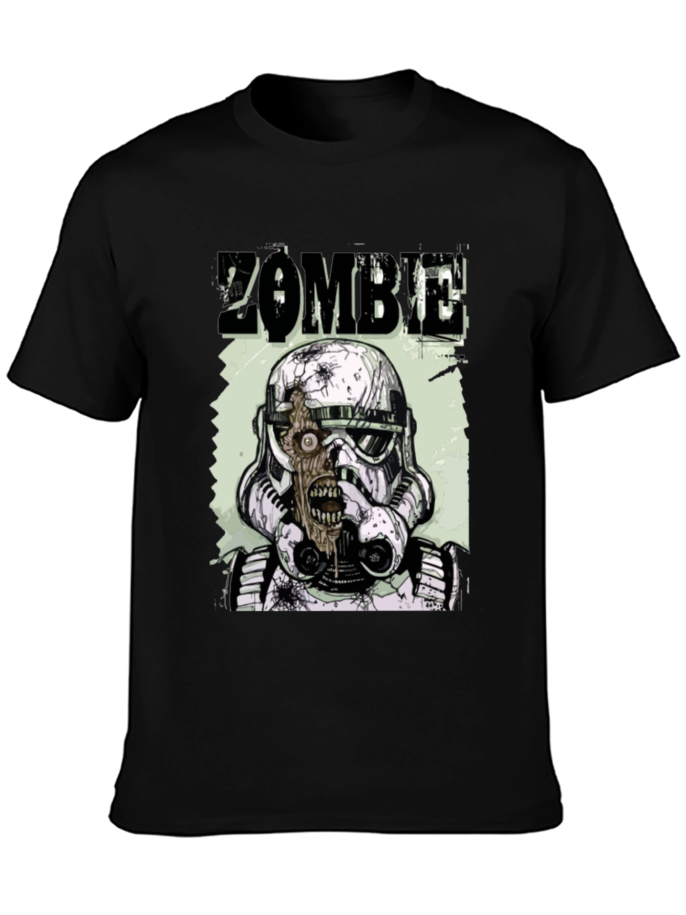 Zombie Stormtrooper Black T-Shirt