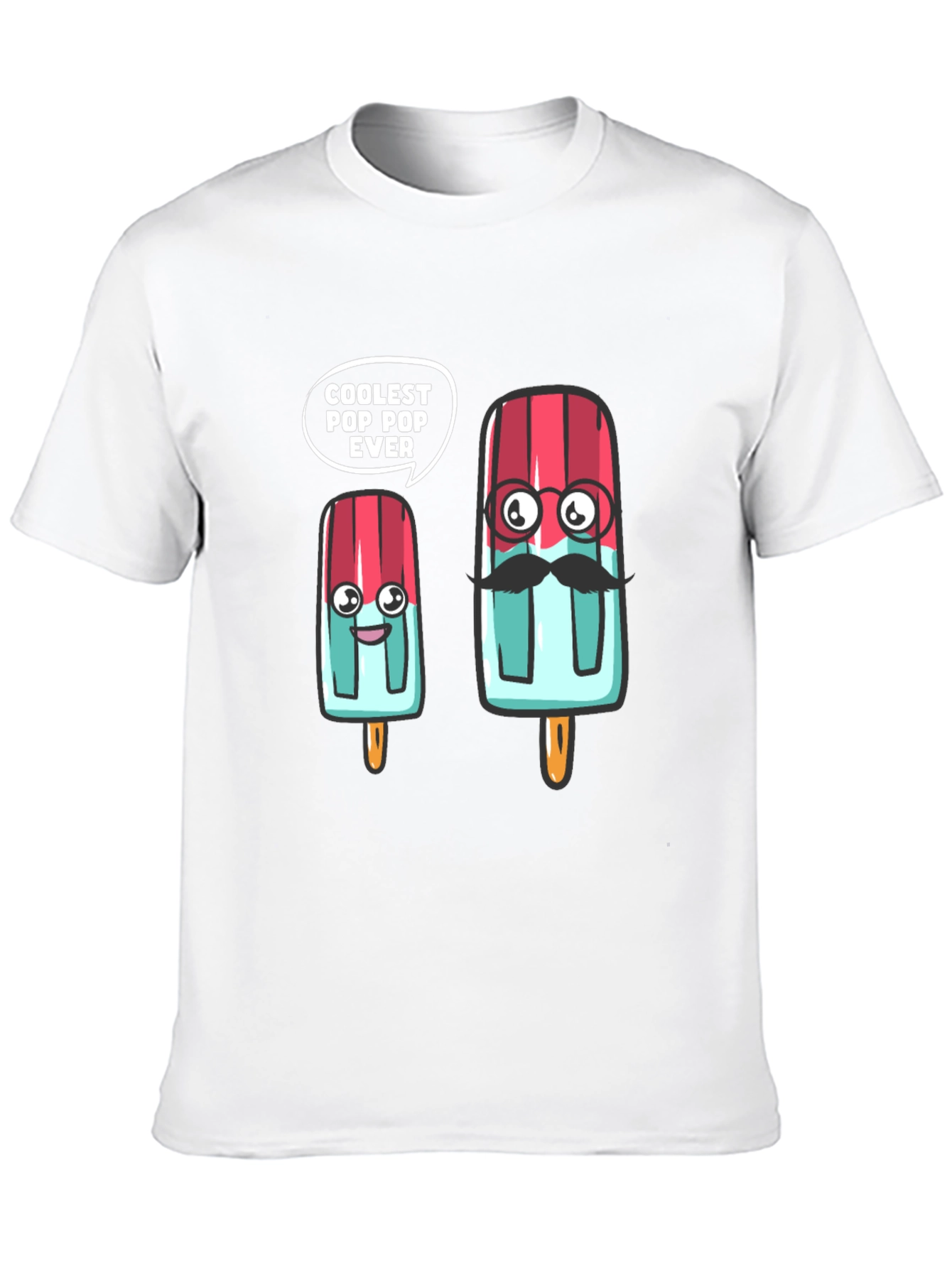 Coolest Pop Pop Ever Black T-Shirt
