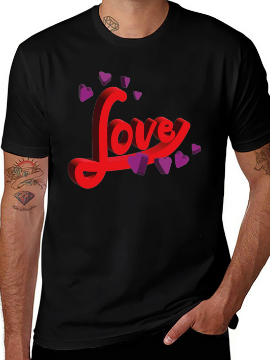 Love Graphic Tee - Stylish Valentines Day Shirt