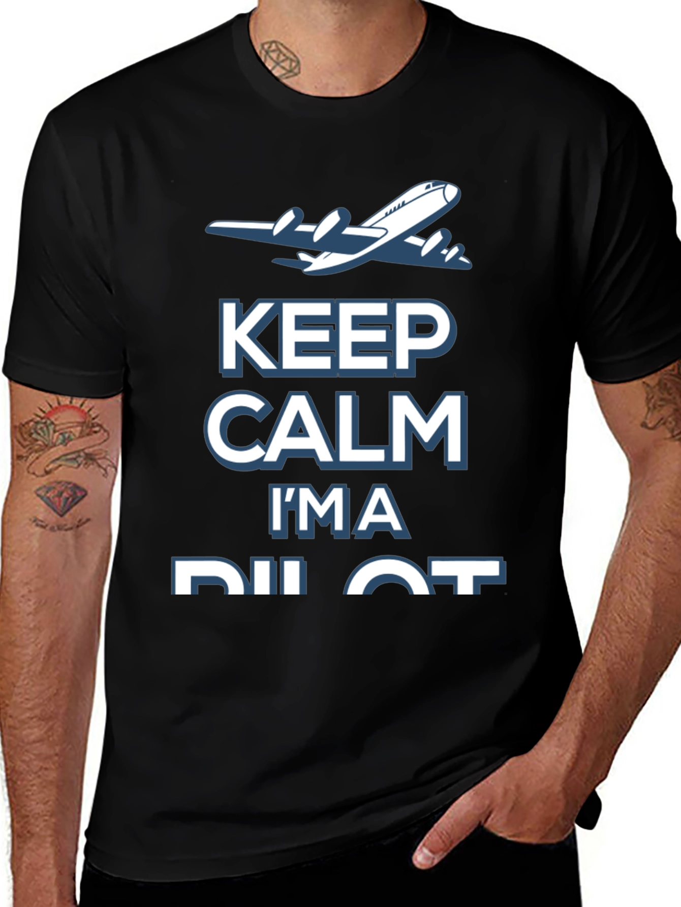 Keep Calm Im a Pilot T-Shirt