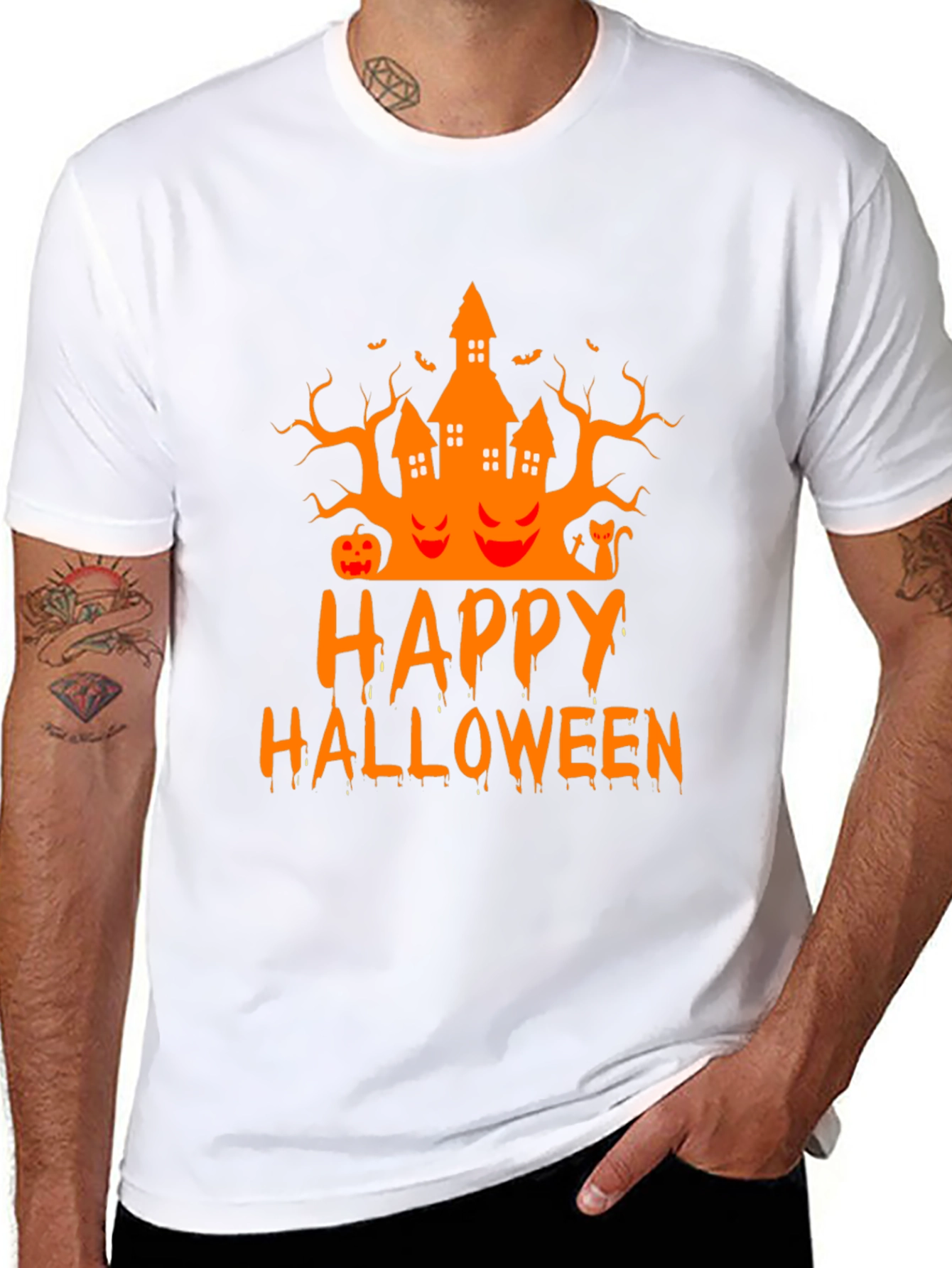 Happy Halloween T-Shirt - Spooky Season Tee