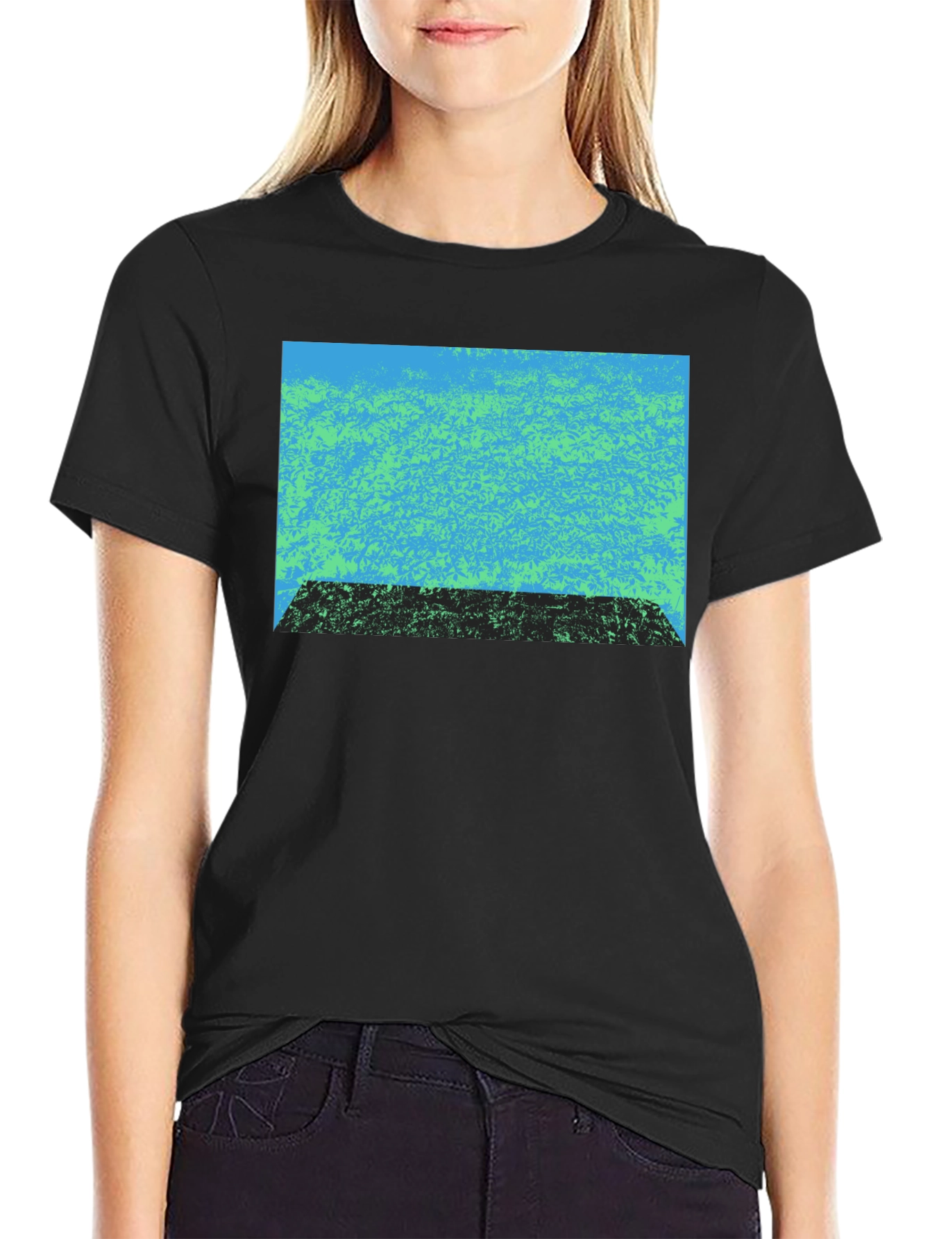 Abstract Graphic Tee - Modern Style