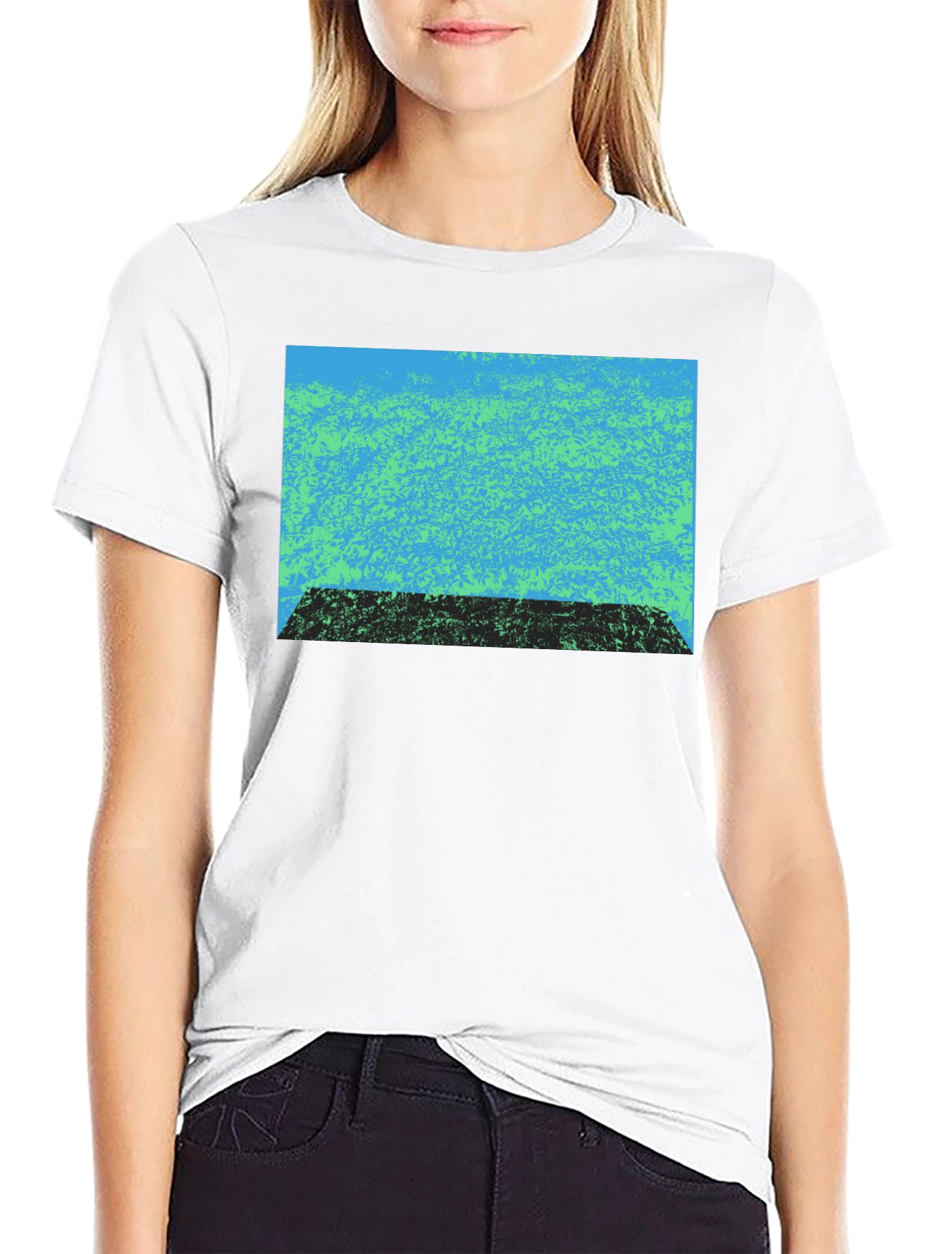 Abstract Graphic Tee - Modern Style
