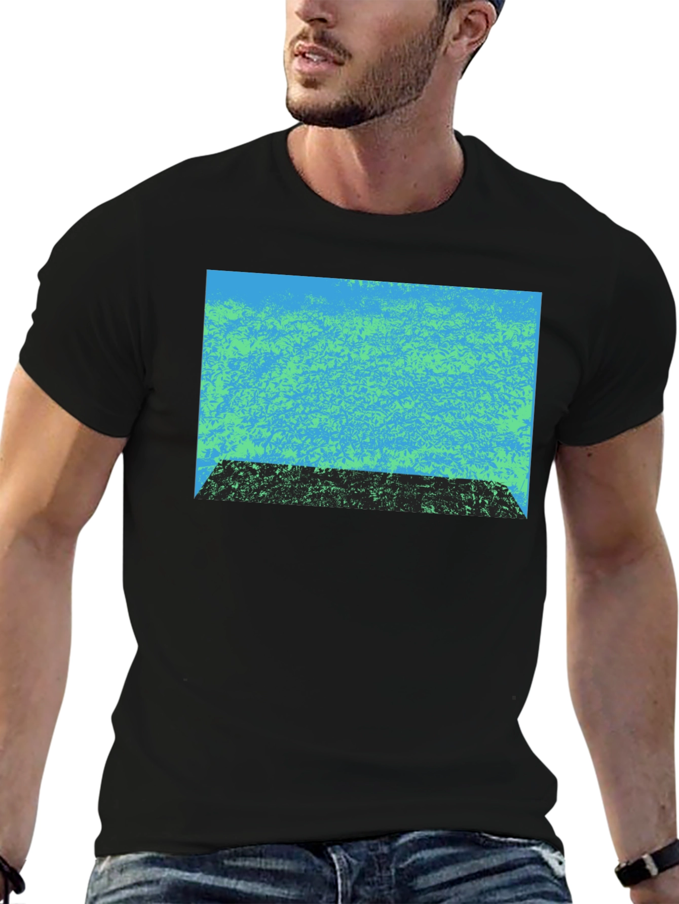 Abstract Graphic Tee - Modern Style