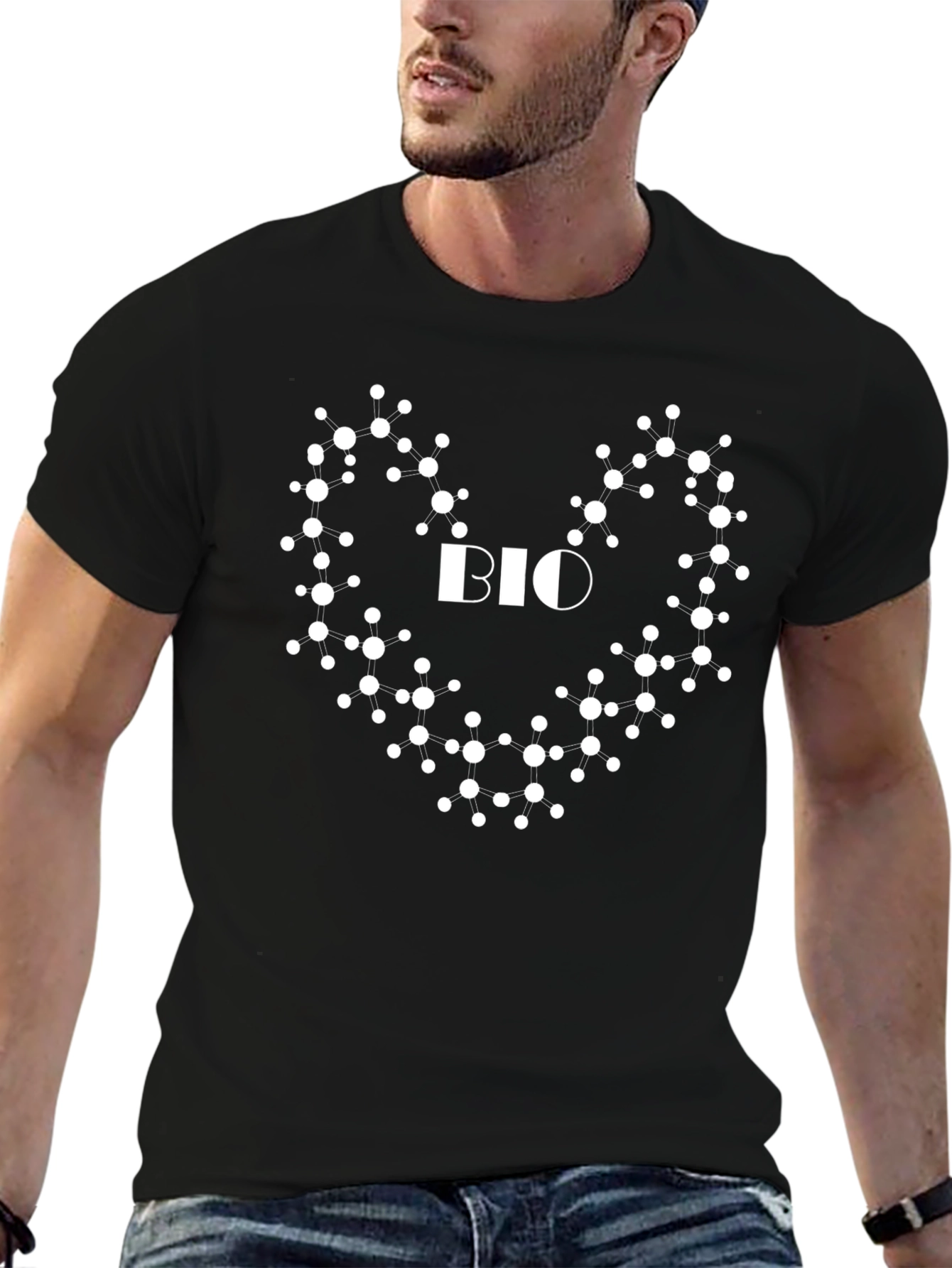 BIO Molecule T-Shirt - Science Geek Apparel