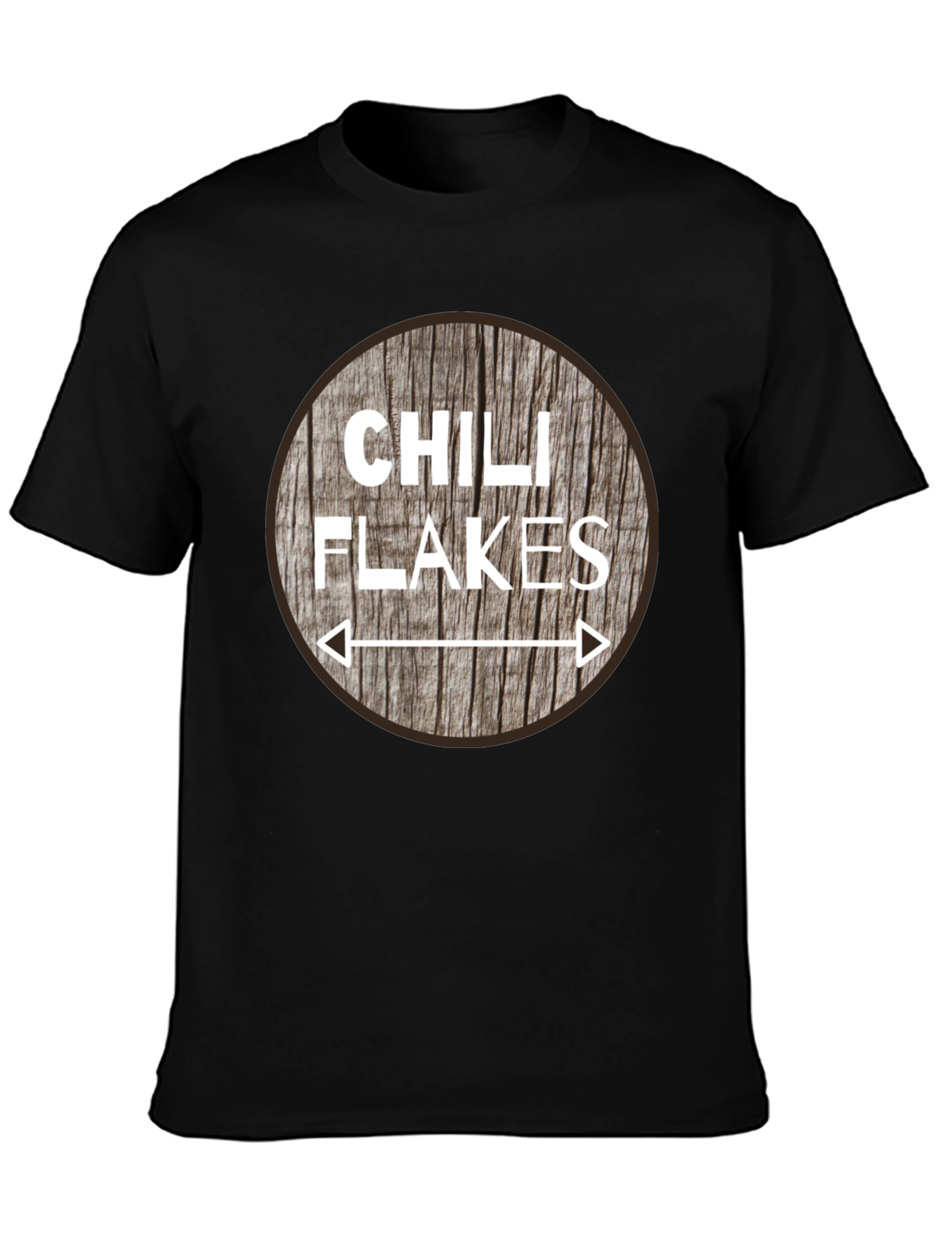 Chili Flakes Graphic Tee - Unique Design Casual Wear