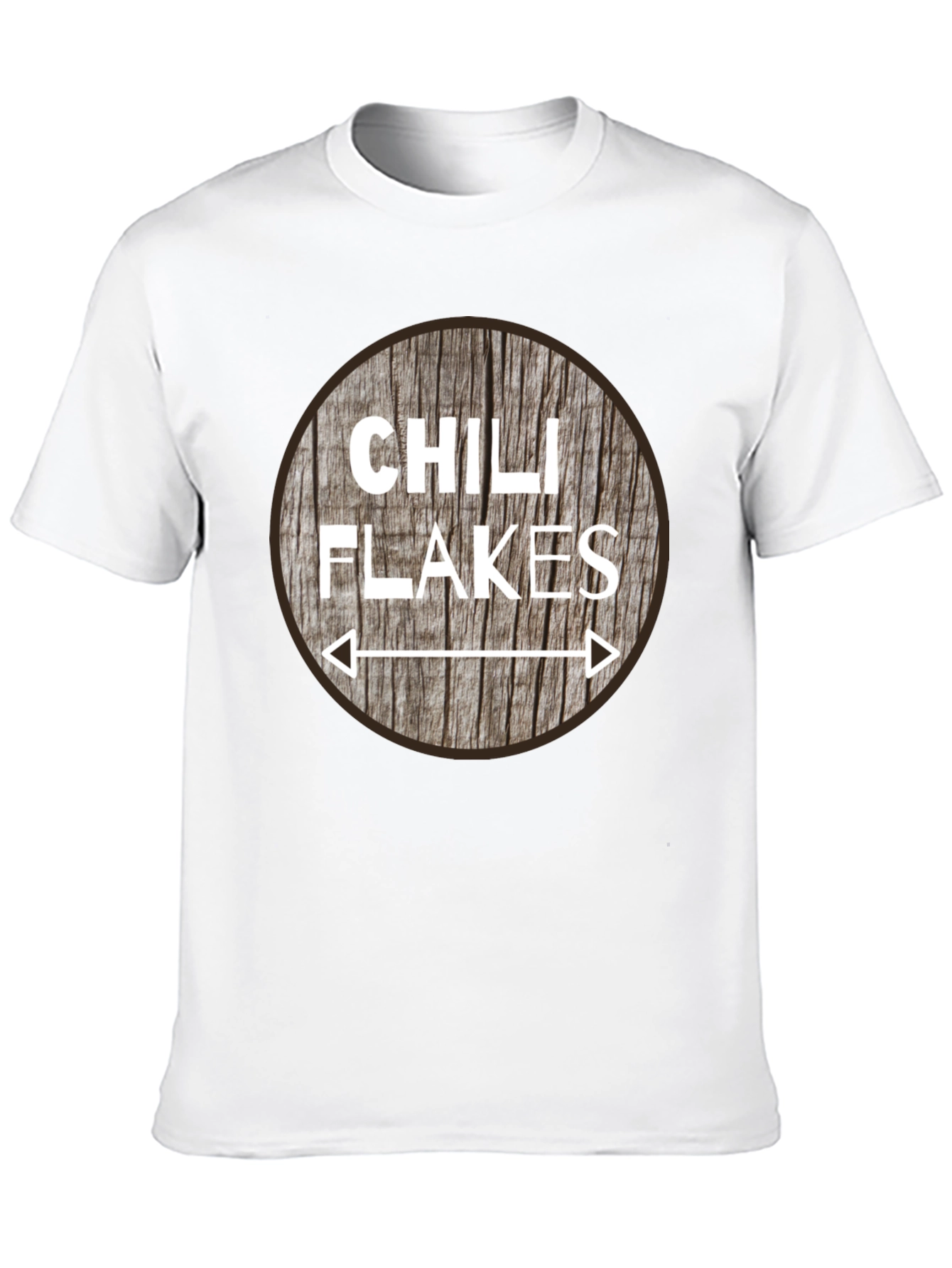 Chili Flakes Graphic Tee - Unique Design Casual Wear