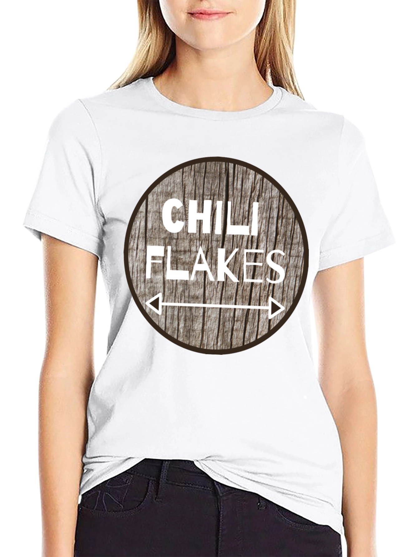 Chili Flakes Graphic Tee - Unique Design Casual Wear
