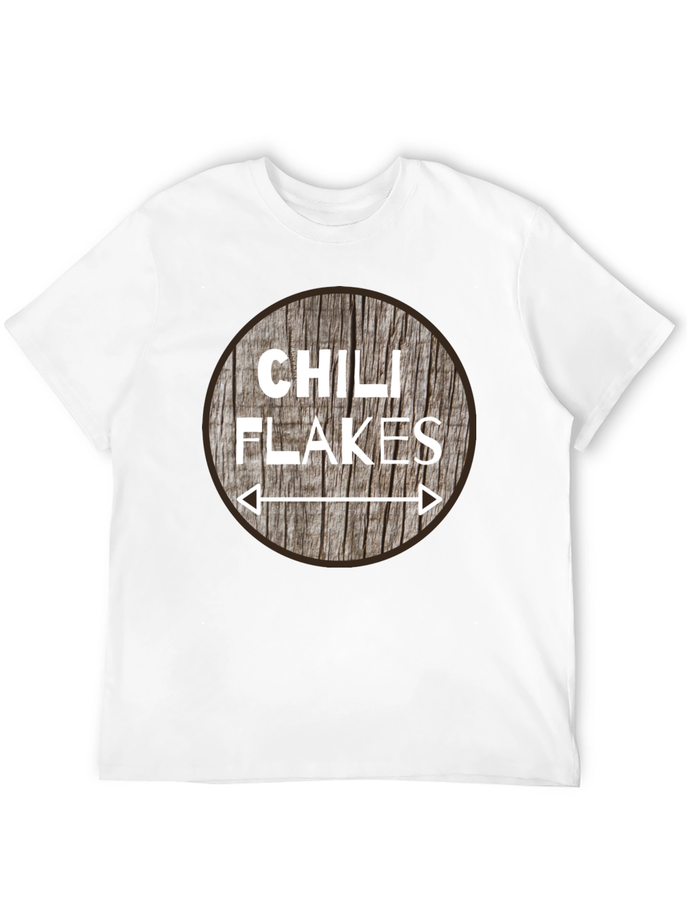 Chili Flakes Graphic Tee - Unique Design Casual Wear