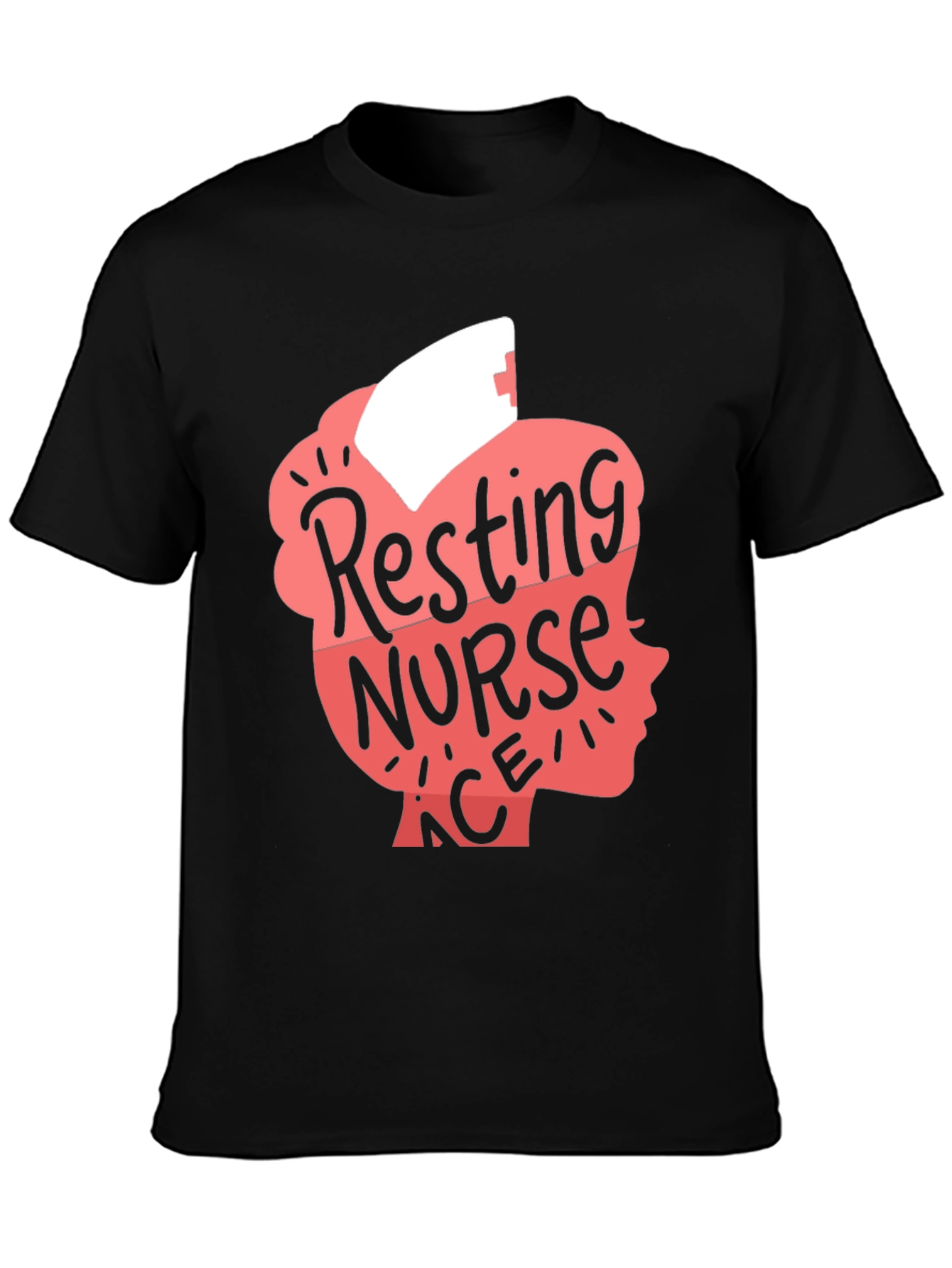 Resting Nurse Face T-Shirt - Funny Nurse Tee