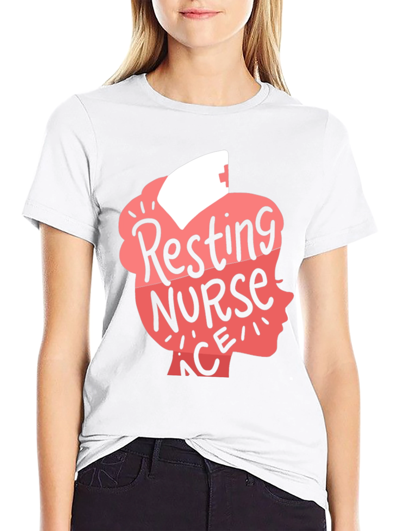 Resting Nurse Face T-Shirt - Funny Nurse Tee