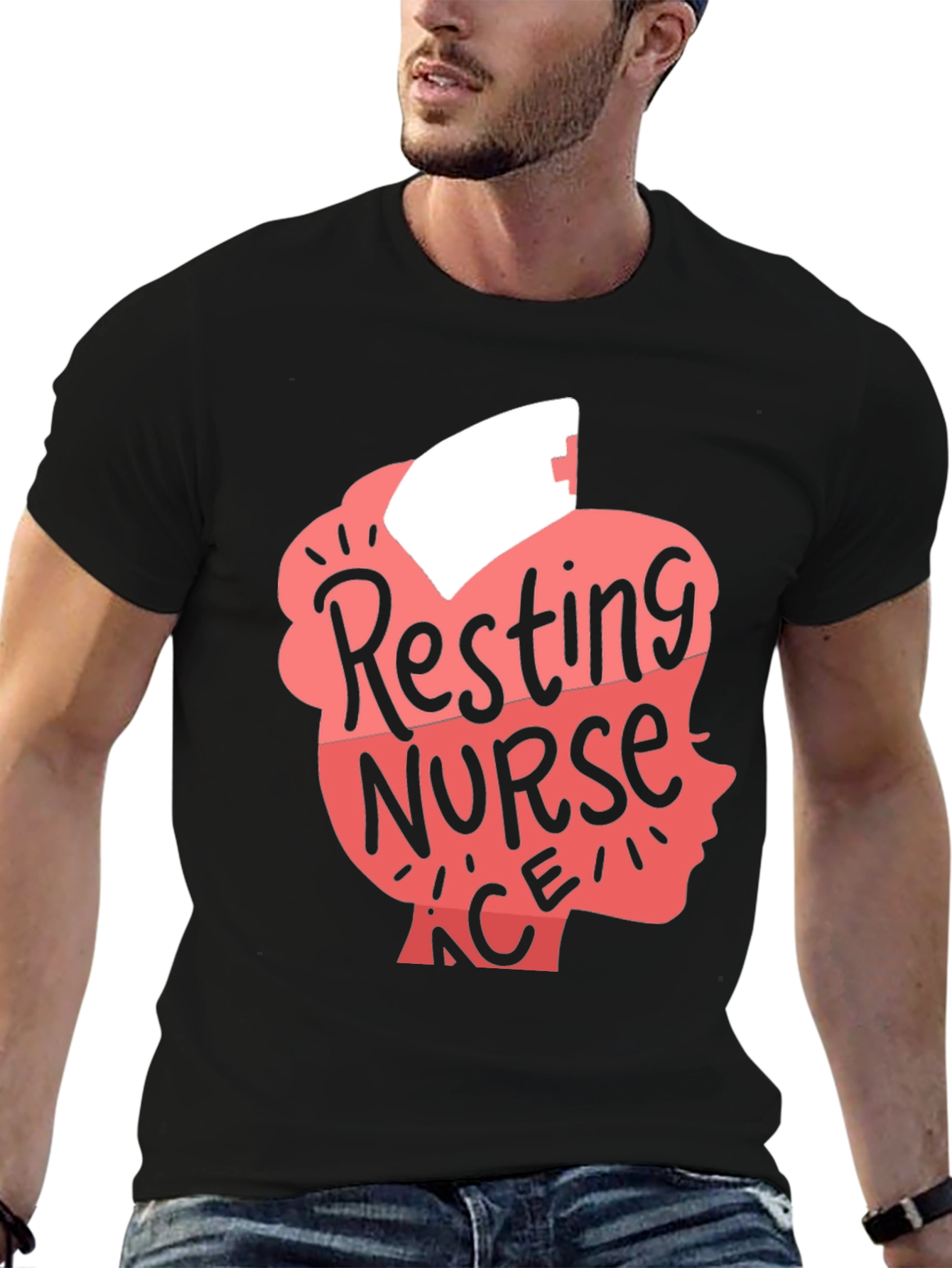 Resting Nurse Face T-Shirt - Funny Nurse Tee
