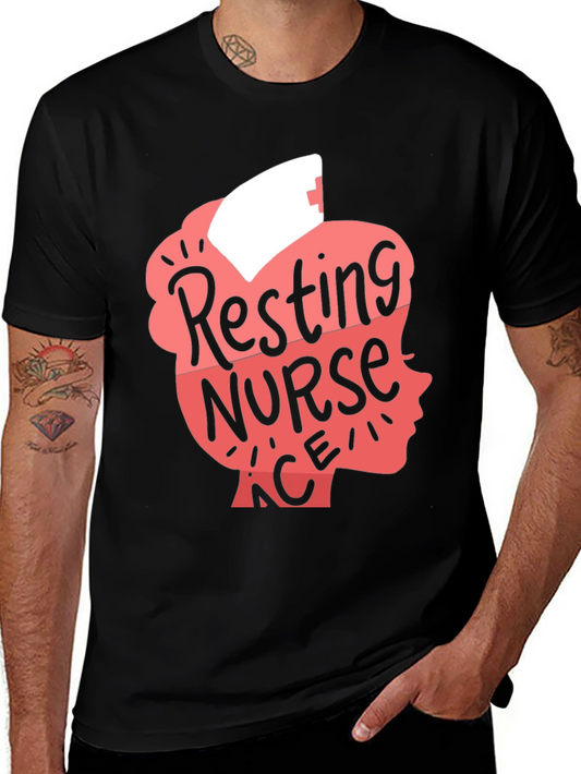 Resting Nurse Face T-Shirt - Funny Nurse Tee