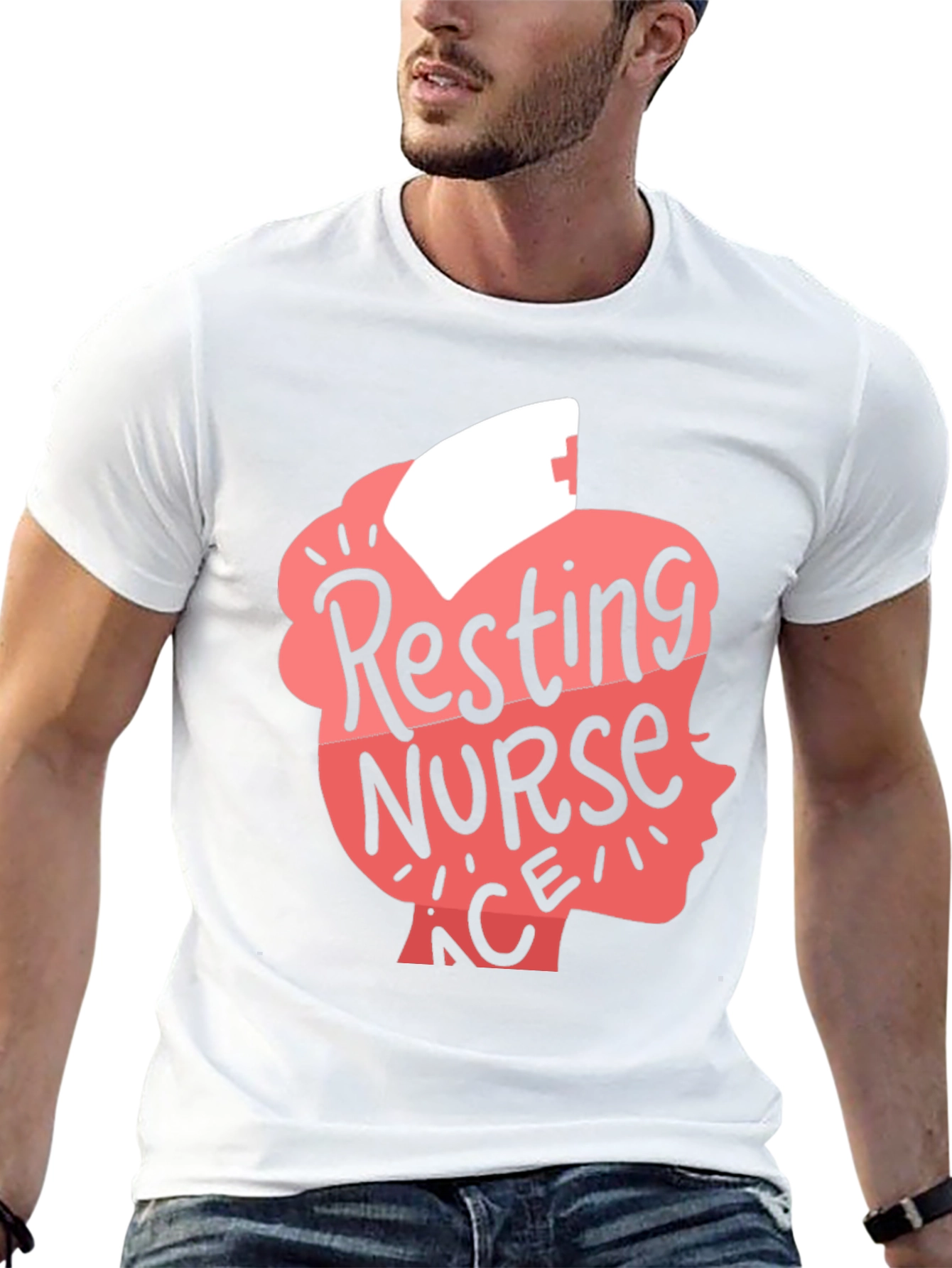 Resting Nurse Face T-Shirt - Funny Nurse Tee