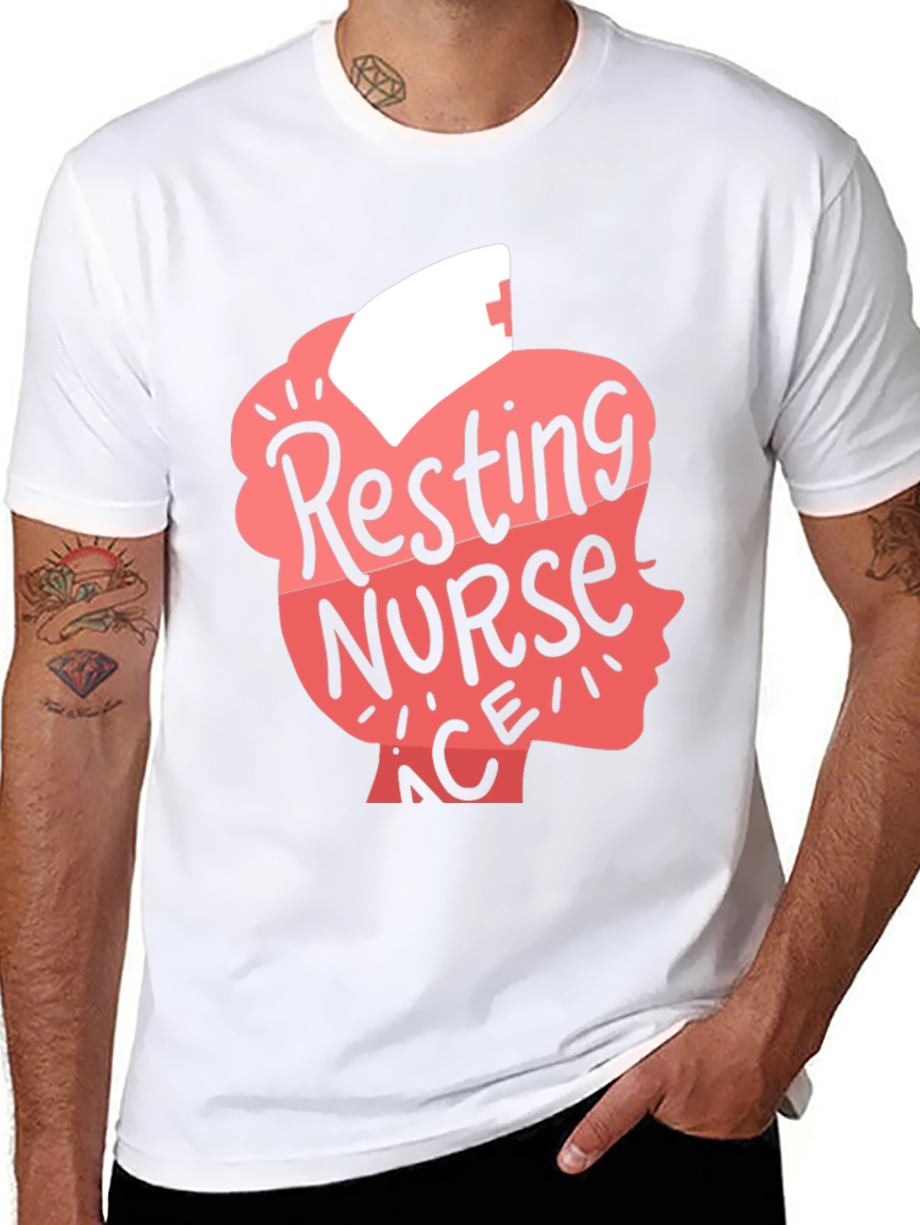 Resting Nurse Face T-Shirt - Funny Nurse Tee